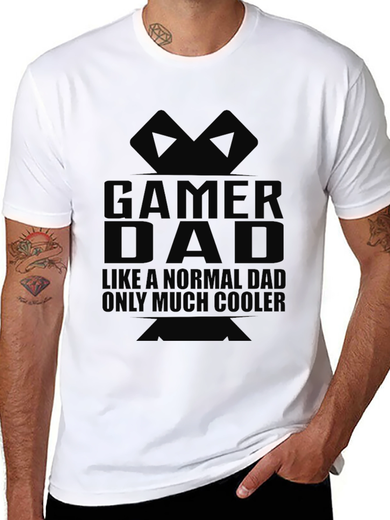 Gamer Dad T-Shirt: Cool Fathers Day Gift