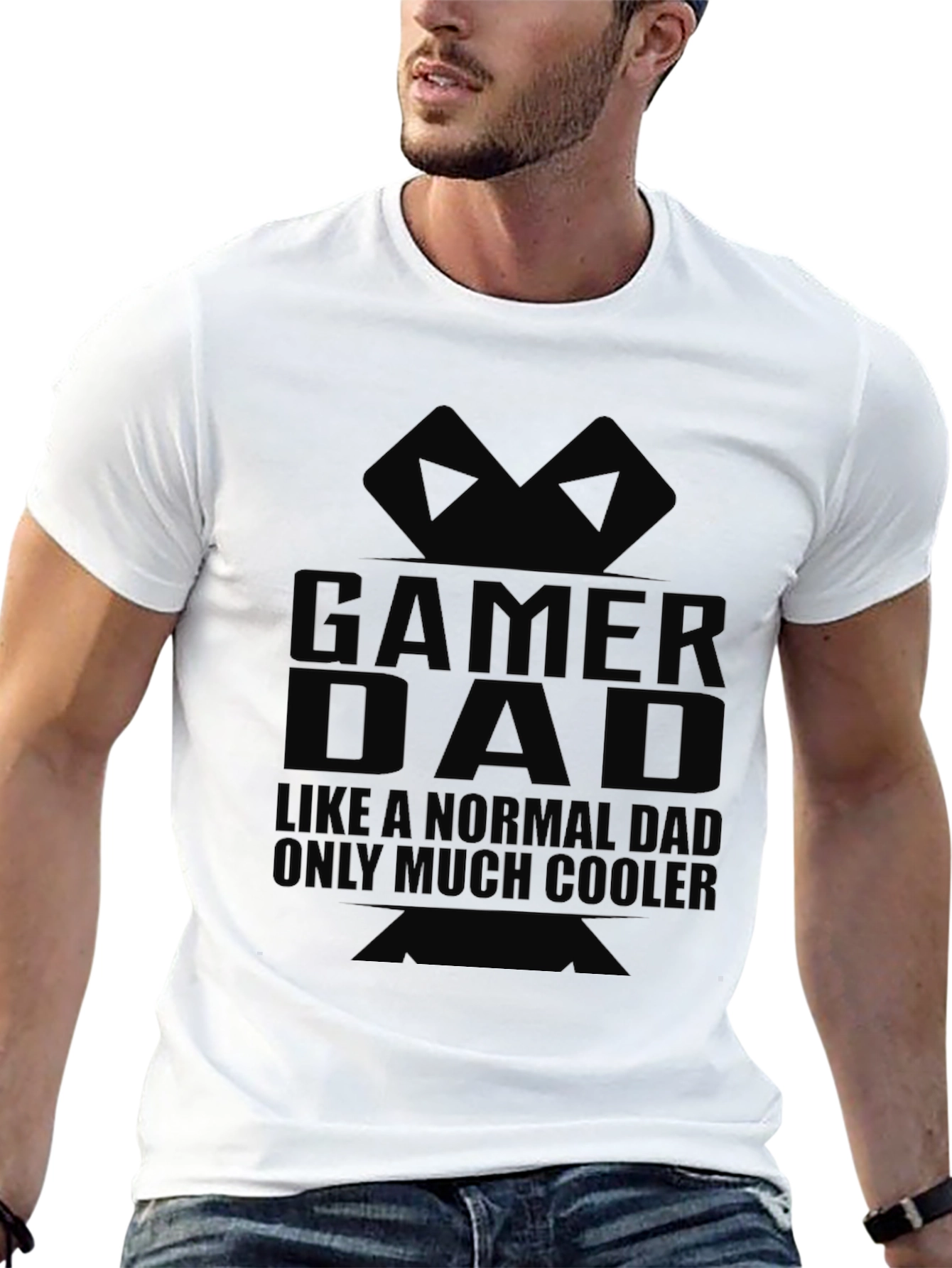 Gamer Dad T-Shirt: Cool Fathers Day Gift