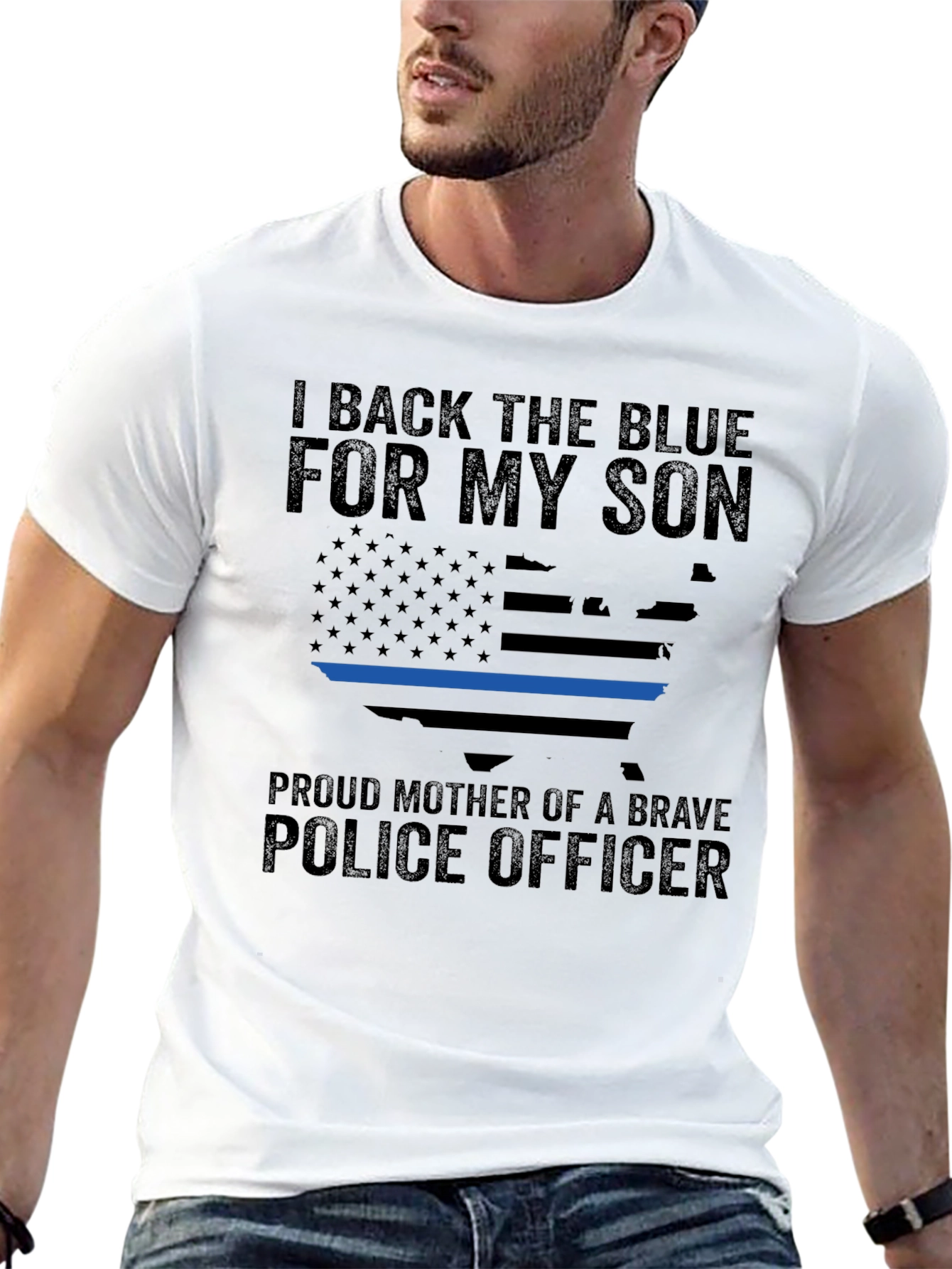 I Back The Blue For My Son T-Shirt