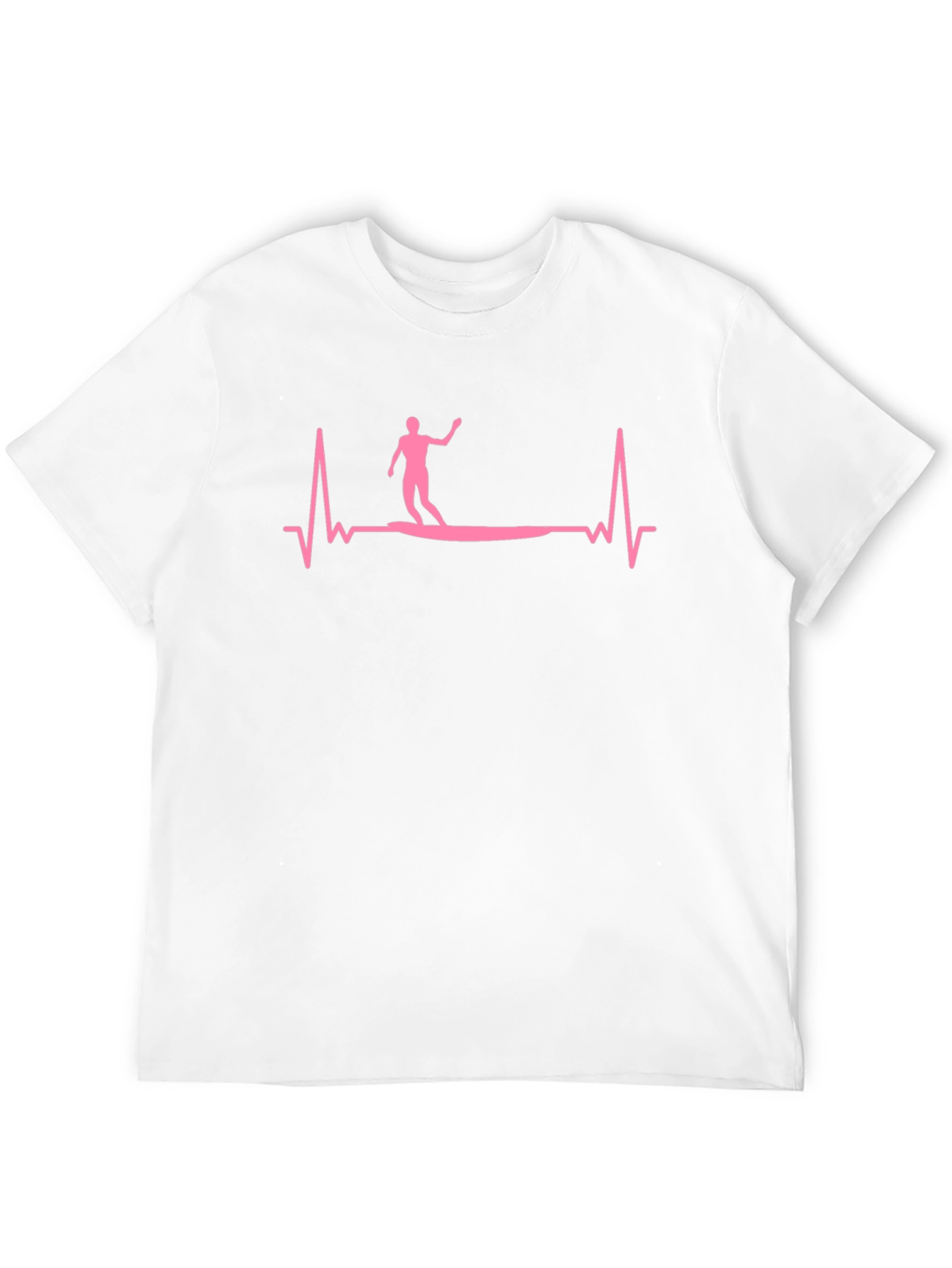 Surfing Heartbeat Graphic Tee