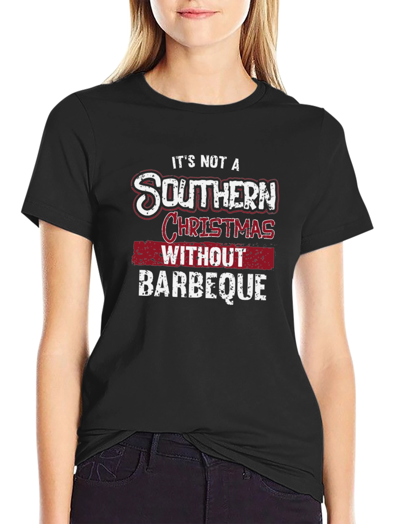 Southern Christmas Barbeque T-Shirt