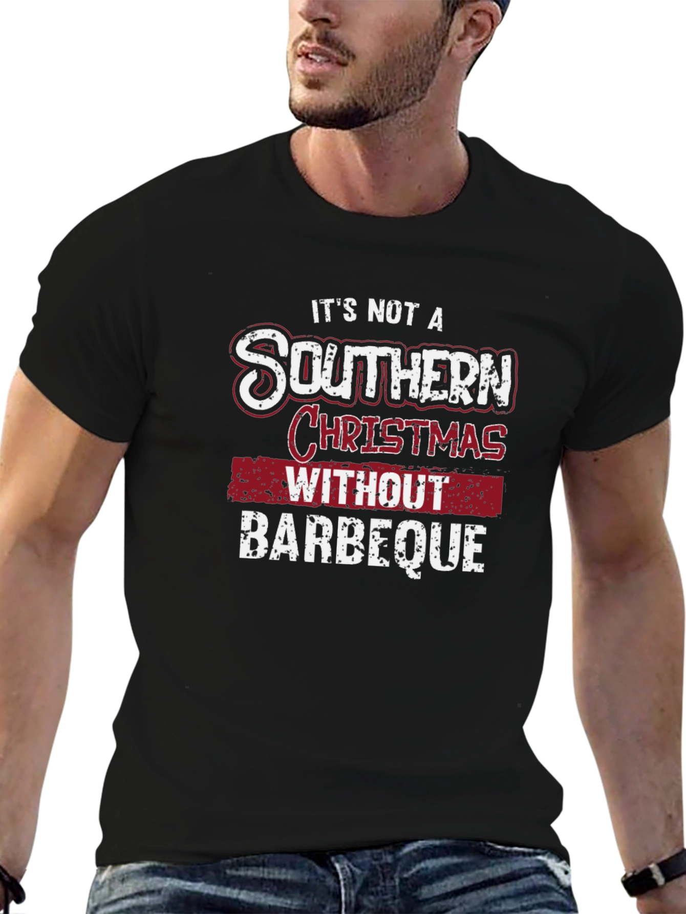 Southern Christmas Barbeque T-Shirt