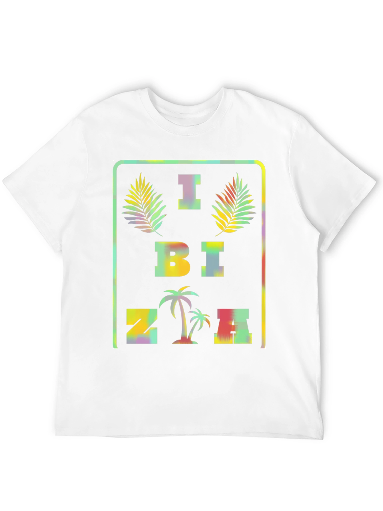 Ibiza Graphic T-Shirt - Tropical Vacation Tee
