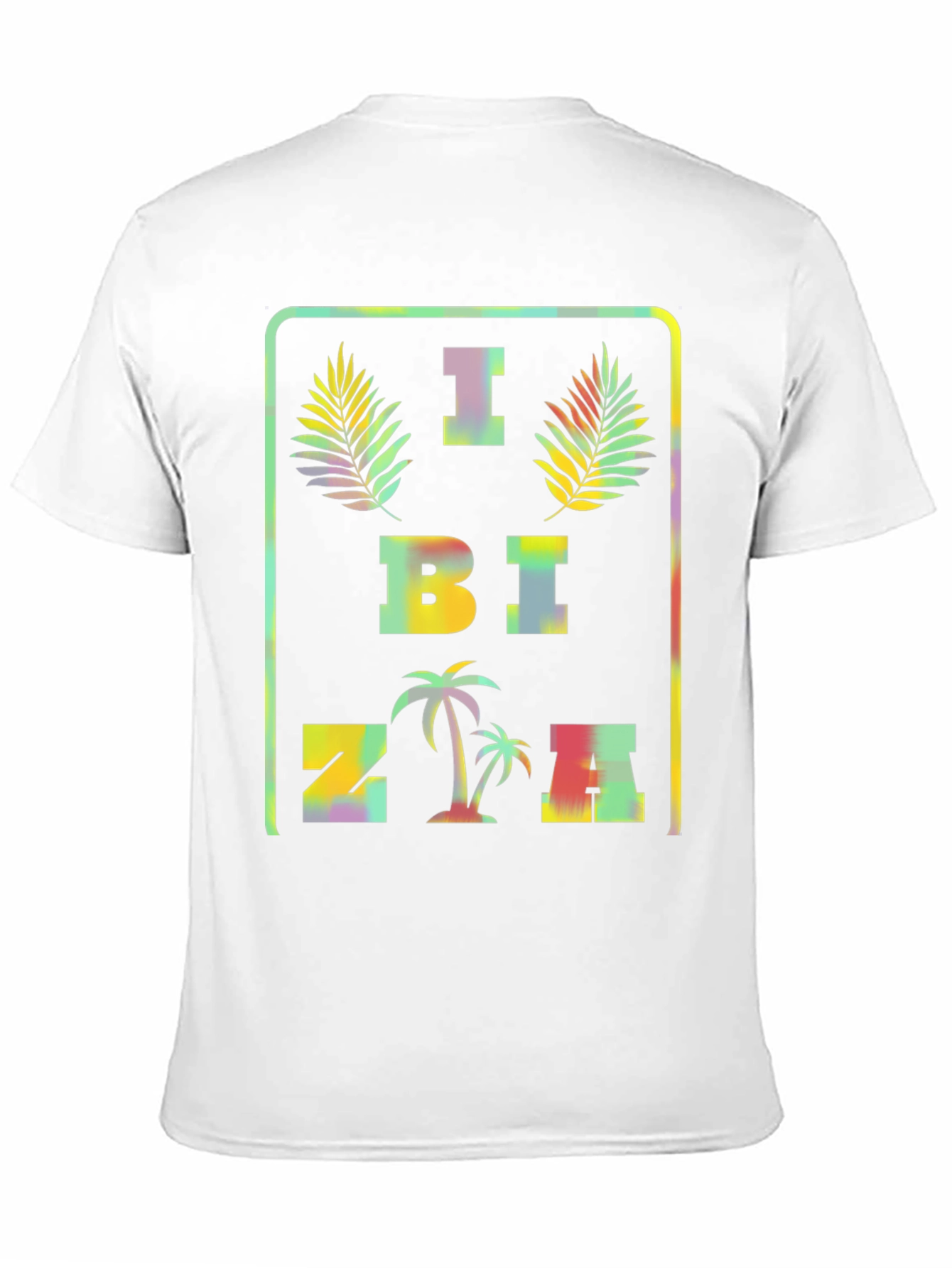 Ibiza Graphic T-Shirt - Tropical Vacation Tee
