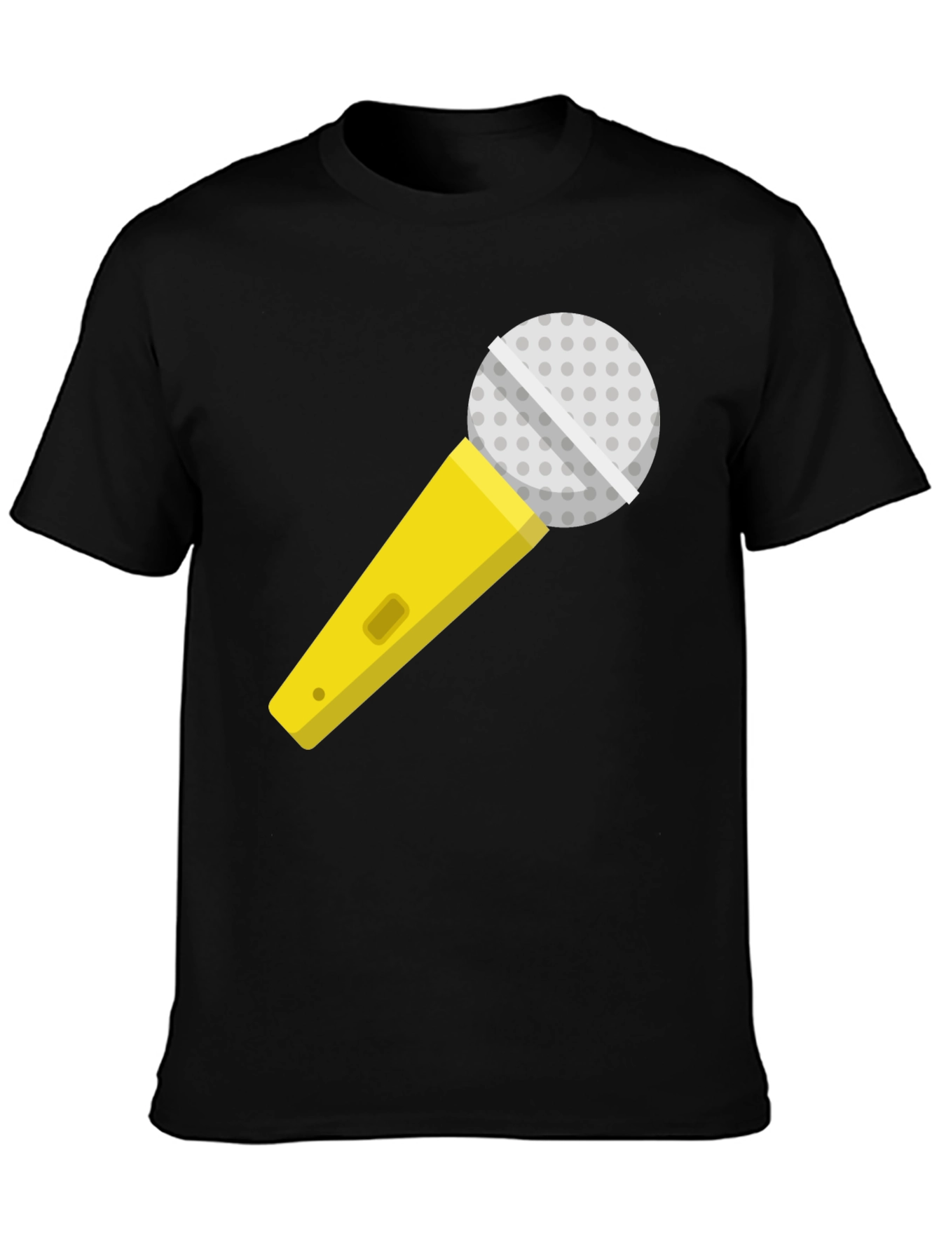 Microphone Graphic T-Shirt - Singer Karaoke Ready