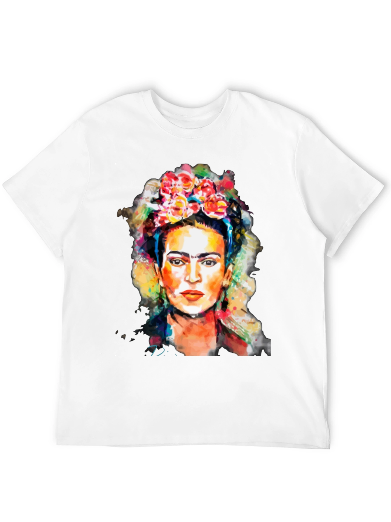 Frida Kahlo Graphic Tee - Artistic Black T-Shirt
