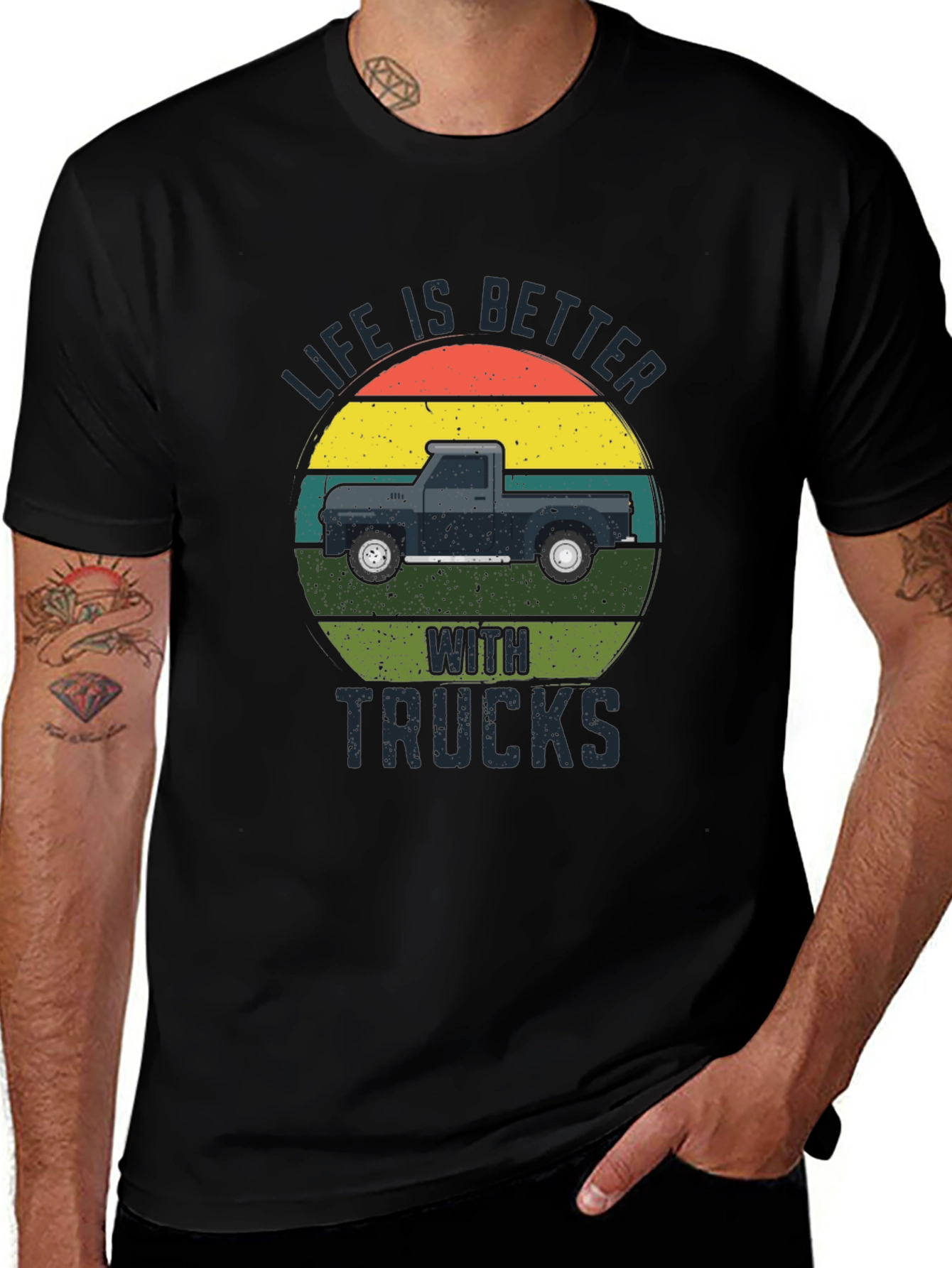Life is Better with Trucks Graphic Tee