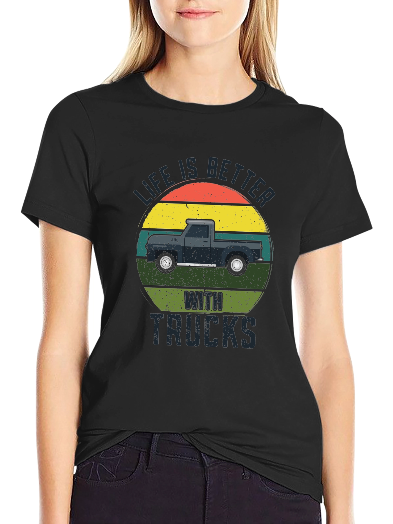 Life is Better with Trucks Graphic Tee