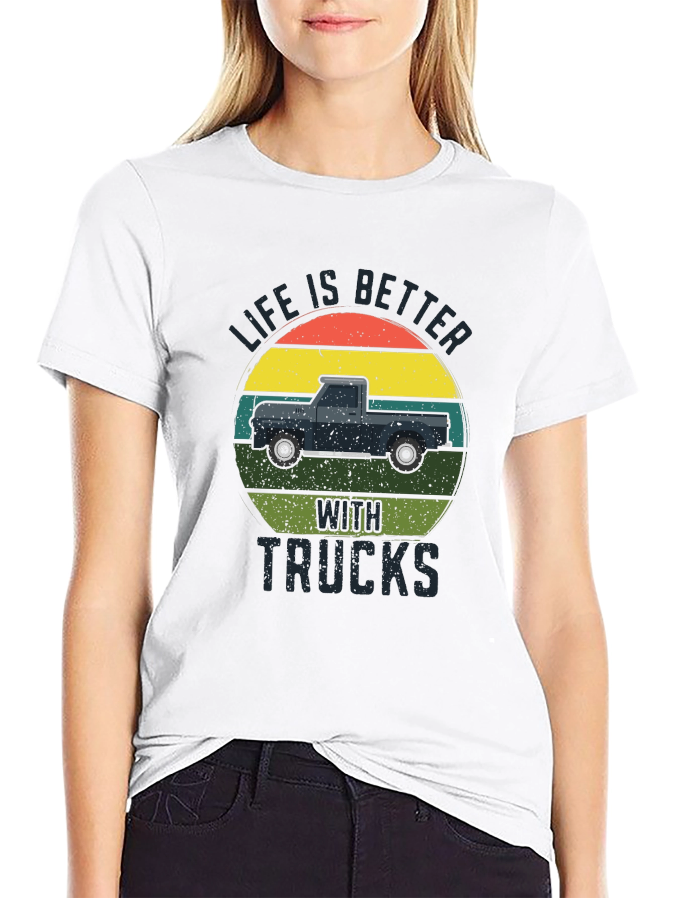 Life is Better with Trucks Graphic Tee