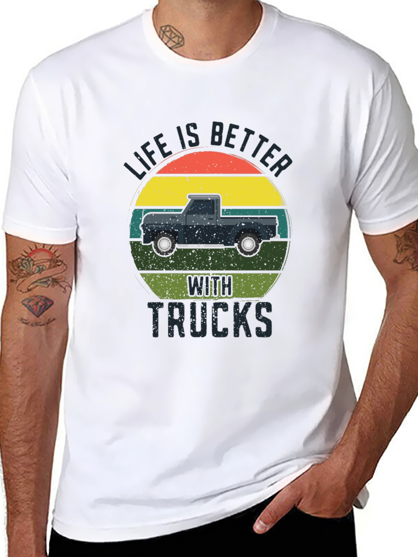 Life is Better with Trucks Graphic Tee
