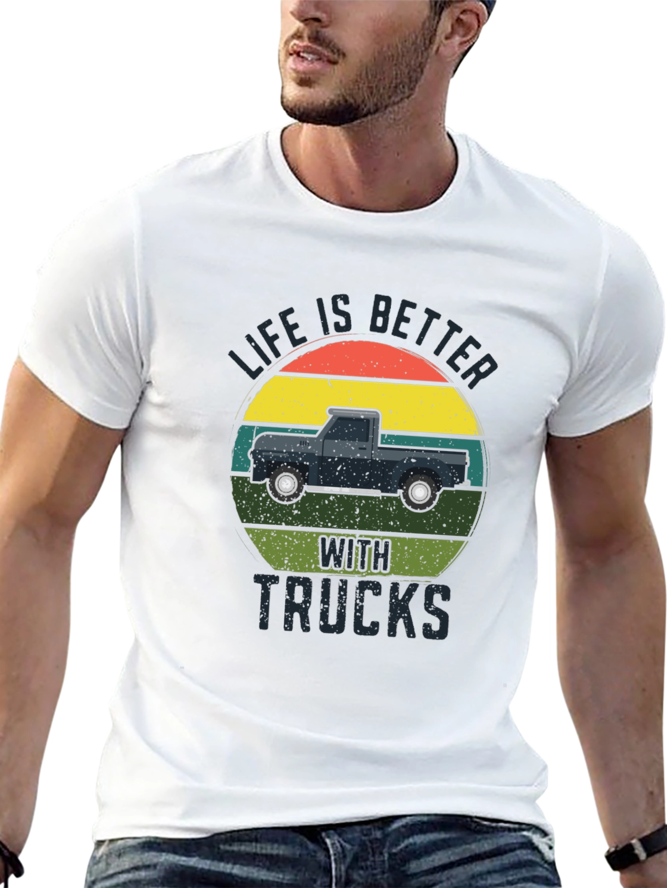 Life is Better with Trucks Graphic Tee