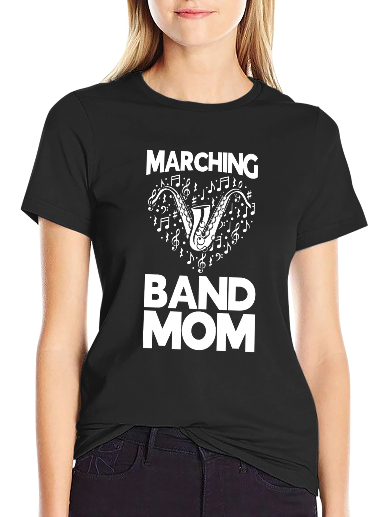 Marching Band Mom T-Shirt - Music Lovers Tee