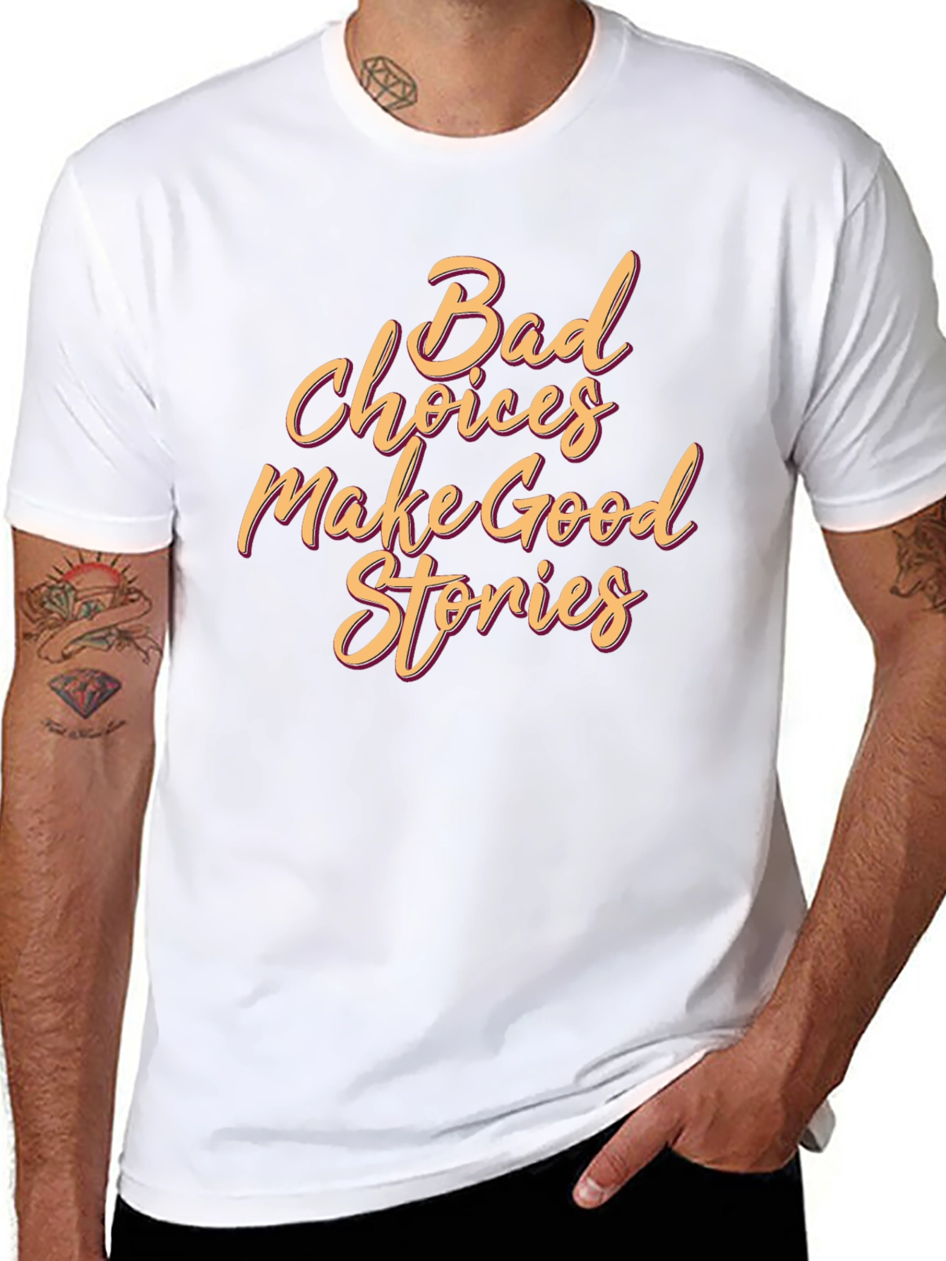 Bad Choices Make Good Stories Graphic Tee