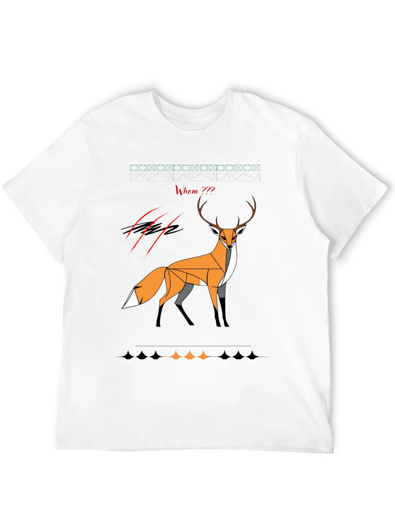 Geometric Fox Graphic Tee