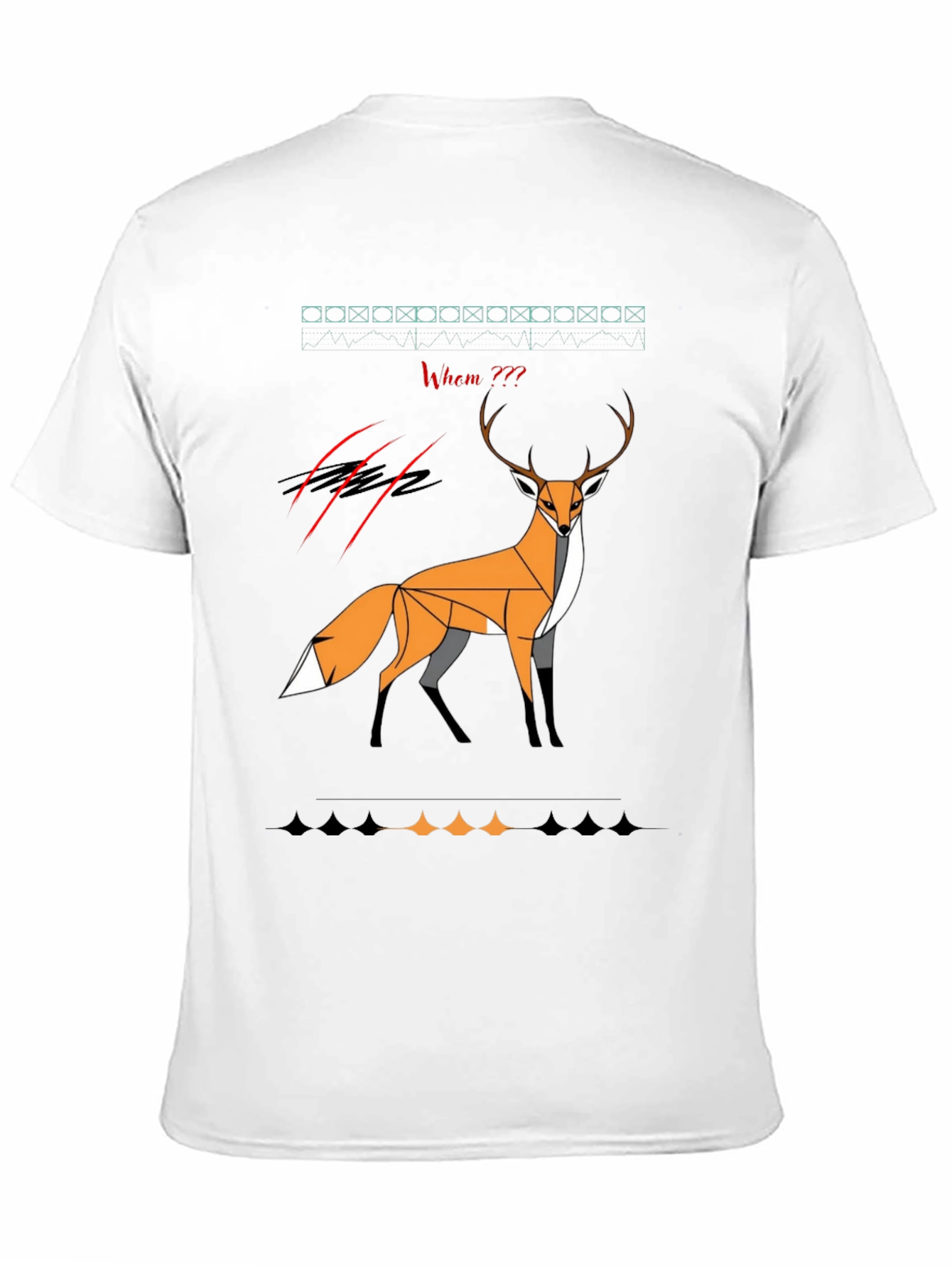 Geometric Fox Graphic Tee