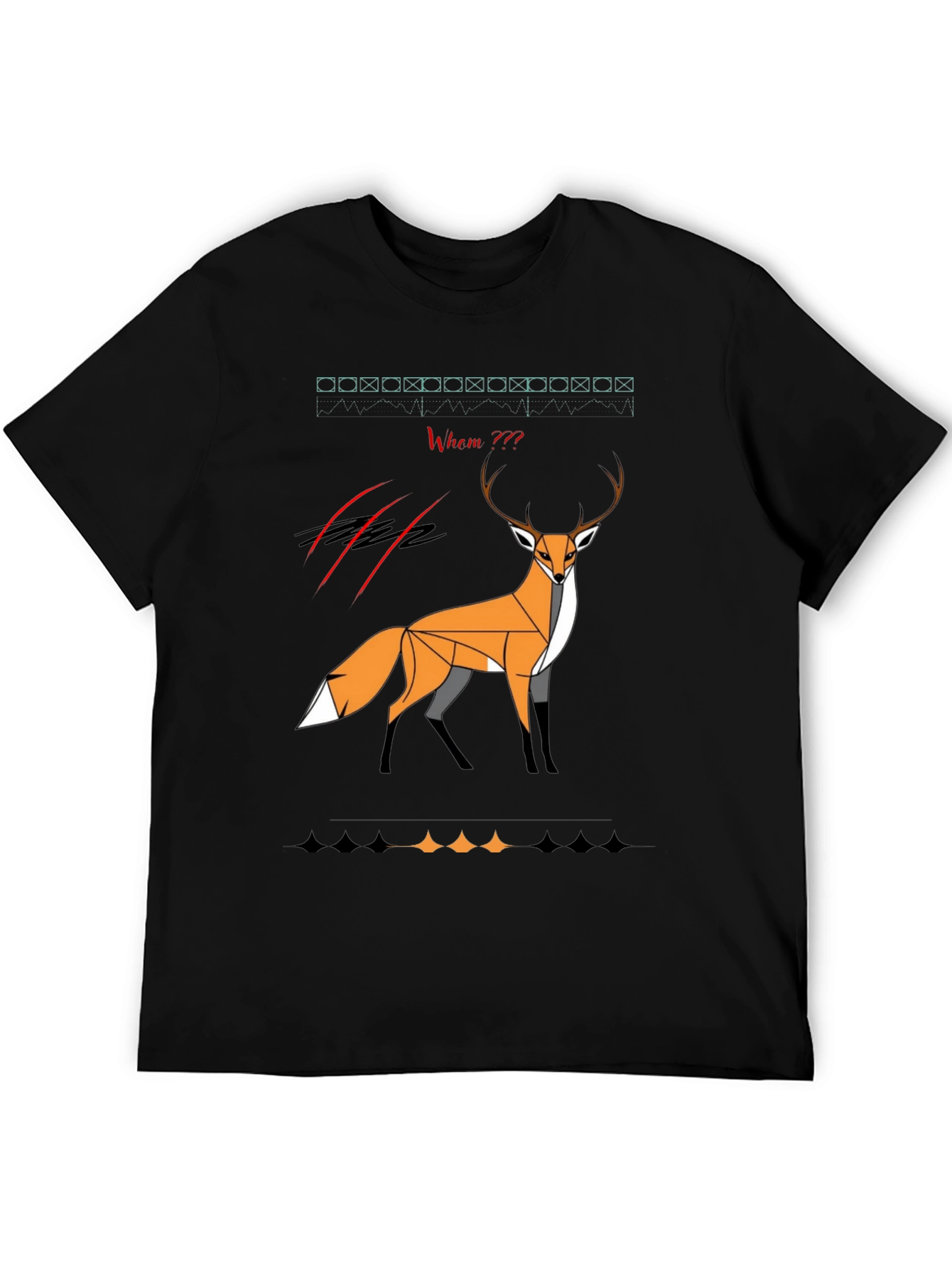 Geometric Fox Graphic Tee