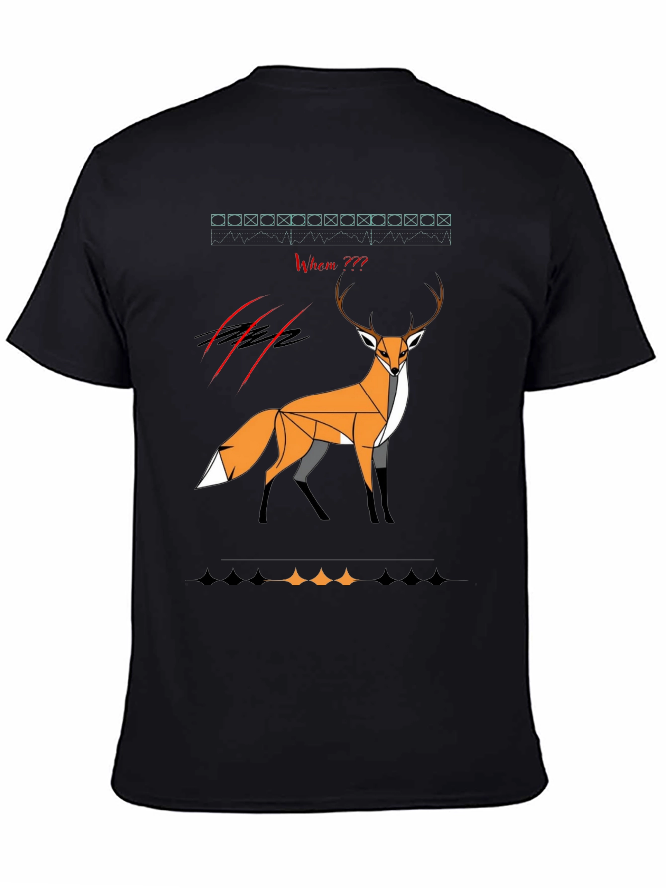 Geometric Fox Graphic Tee
