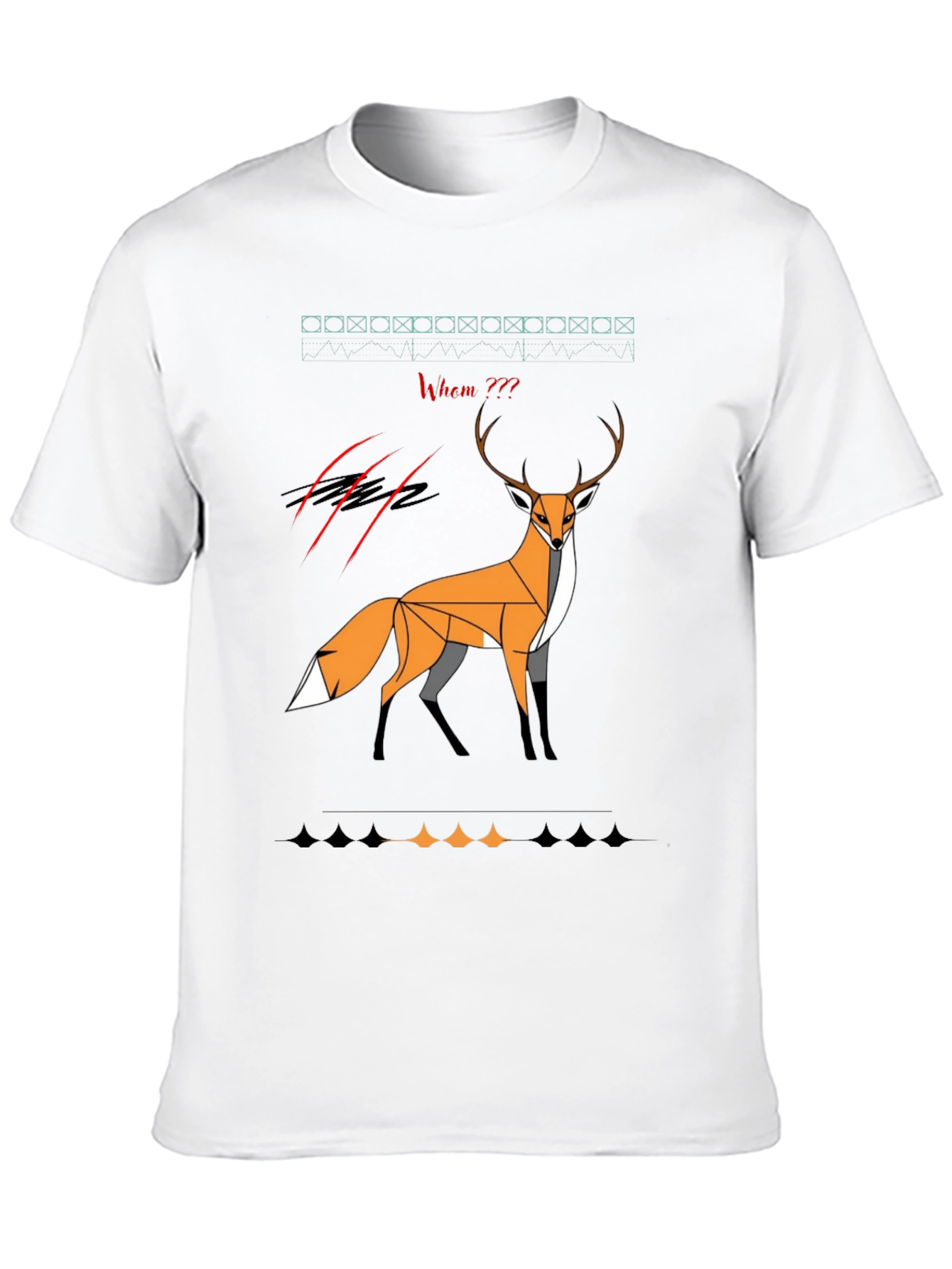 Geometric Fox Graphic Tee