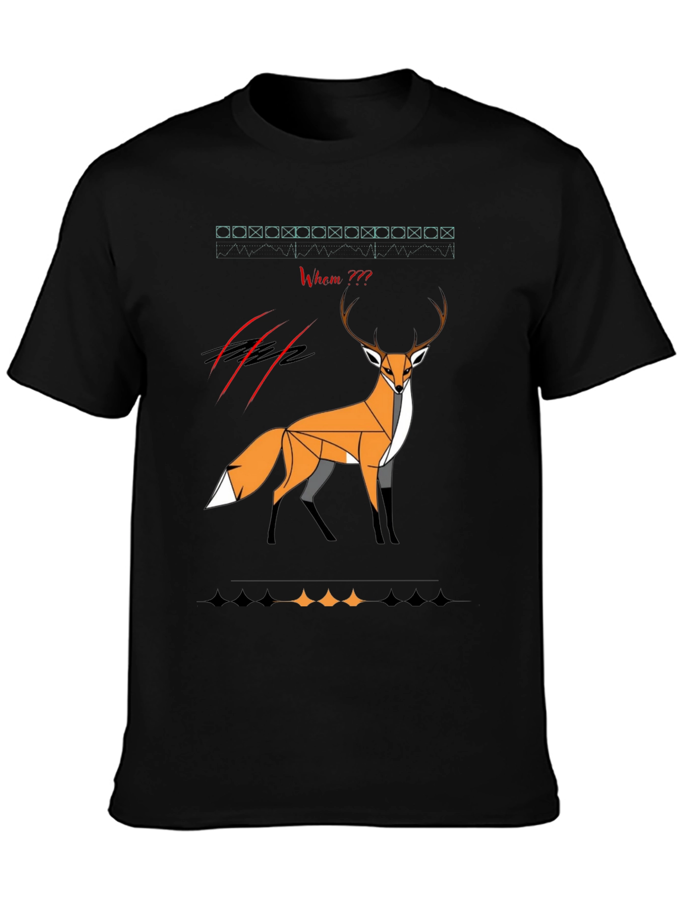 Geometric Fox Graphic Tee
