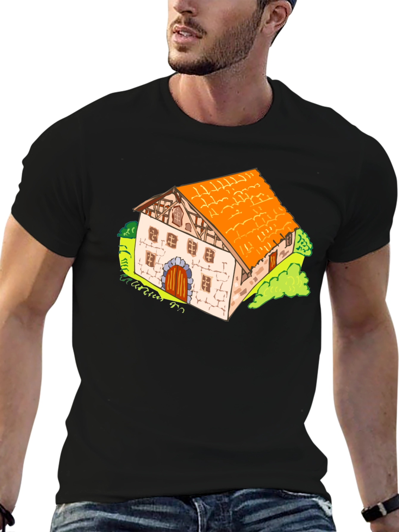 Quaint Farmhouse T-Shirt - Unique Design