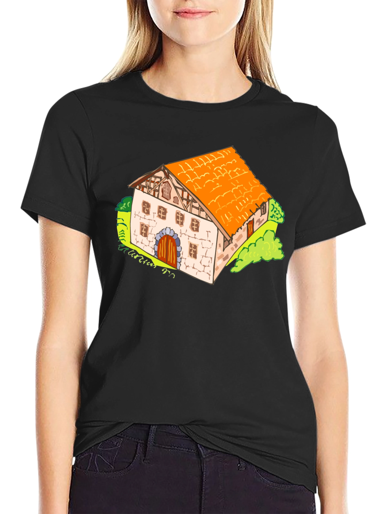 Quaint Farmhouse T-Shirt - Unique Design