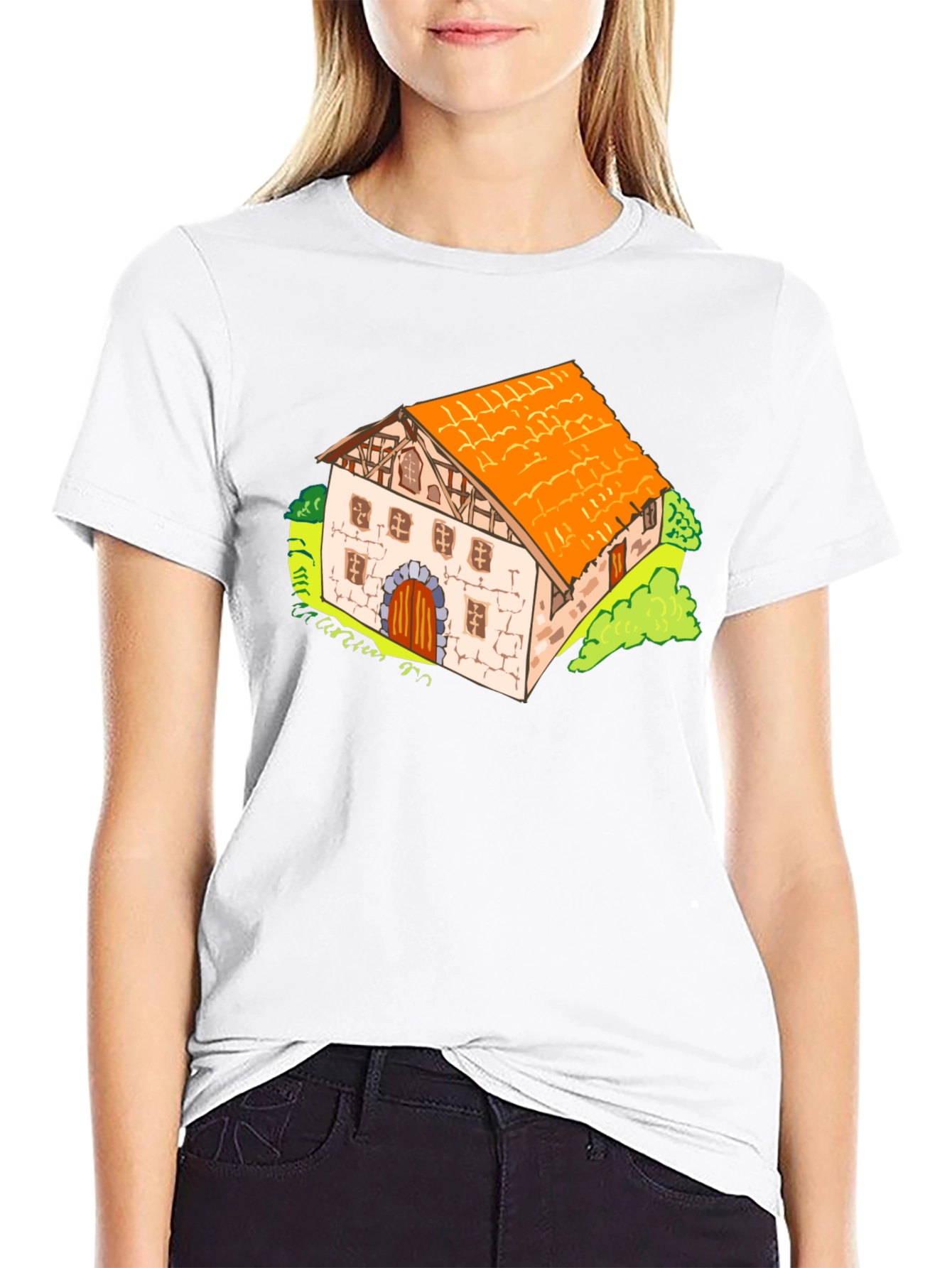 Quaint Farmhouse T-Shirt - Unique Design