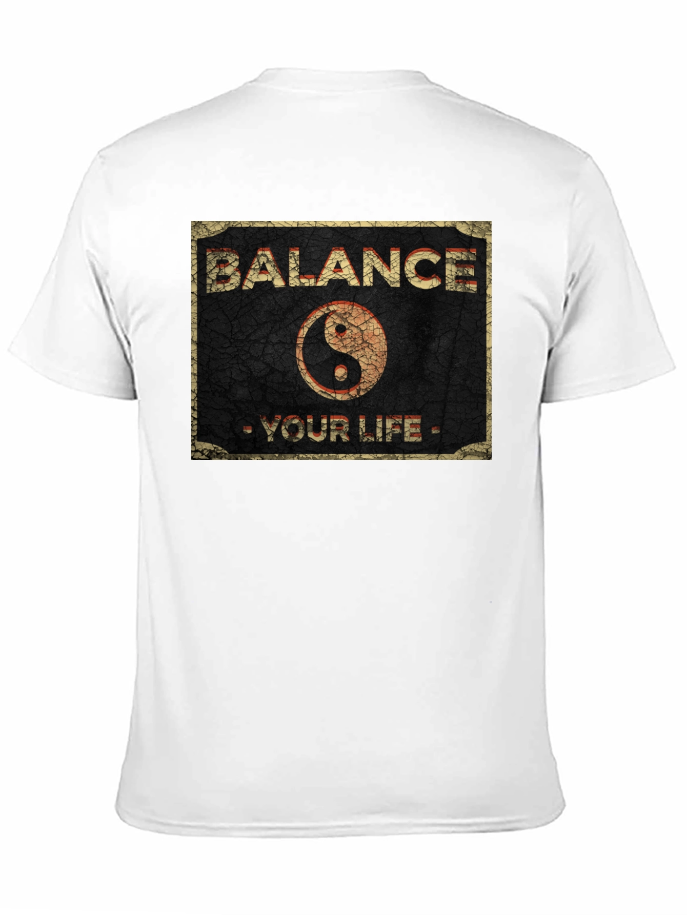 Balance Your Life Yin Yang Graphic T-Shirt