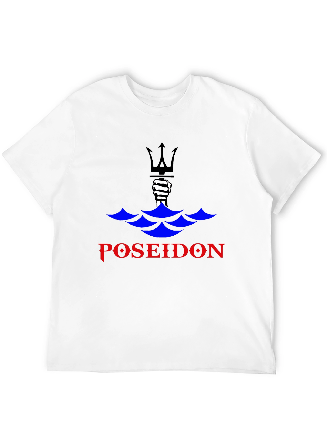 Poseidon Black Graphic Tee - Mens
