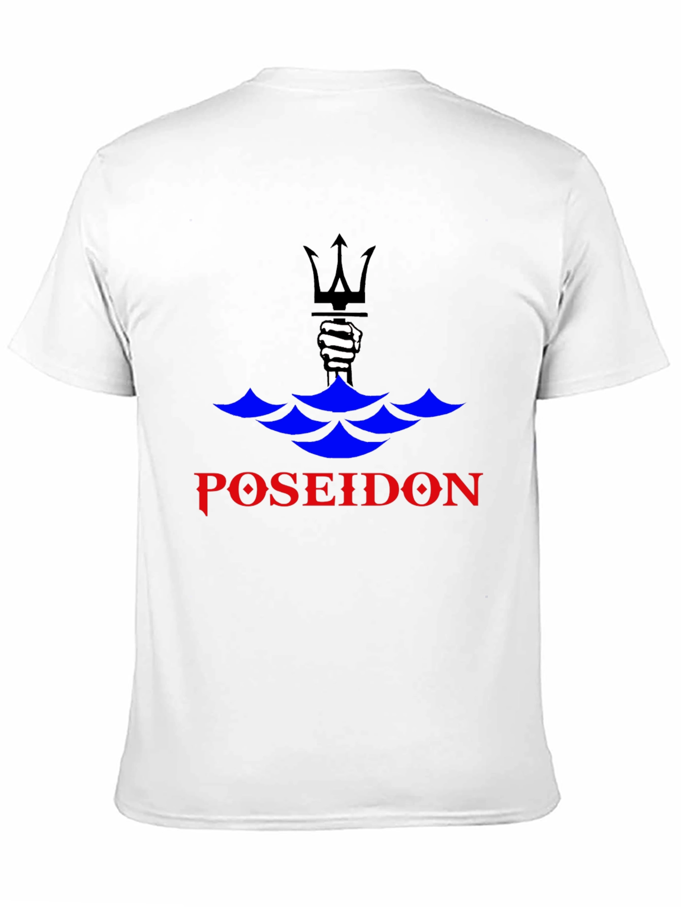 Poseidon Black Graphic Tee - Mens