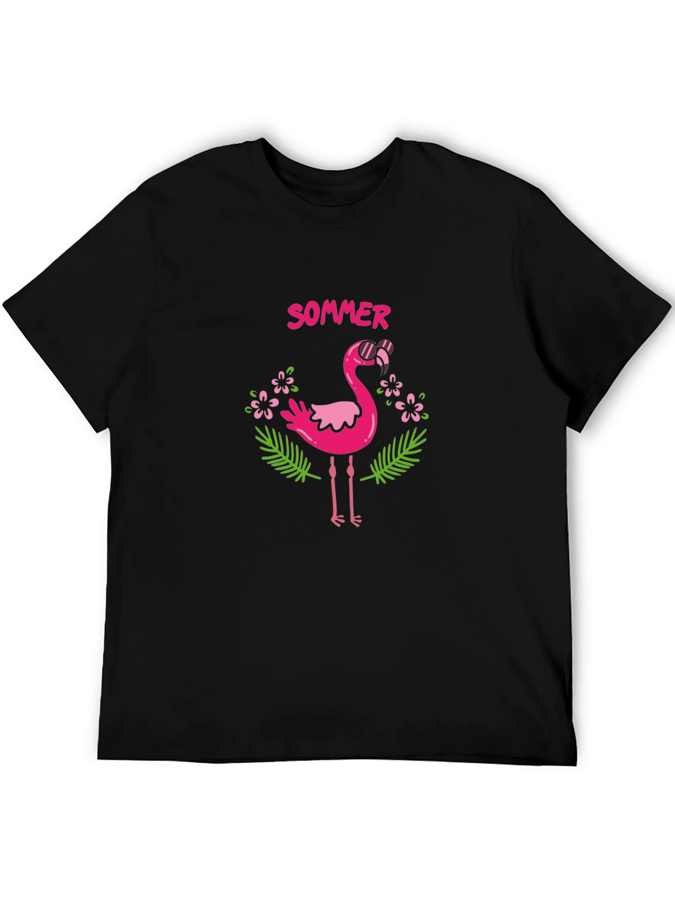 Summer Flamingo T-Shirt - Tropical Style