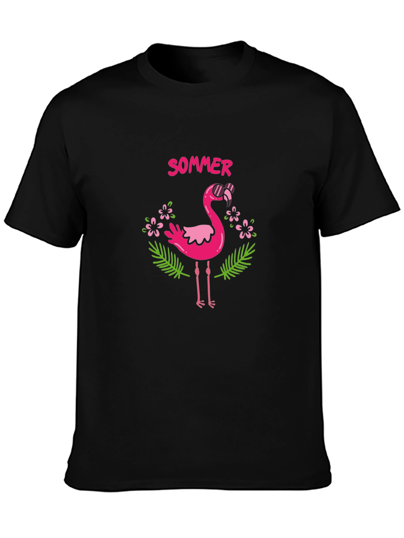 Summer Flamingo T-Shirt - Tropical Style