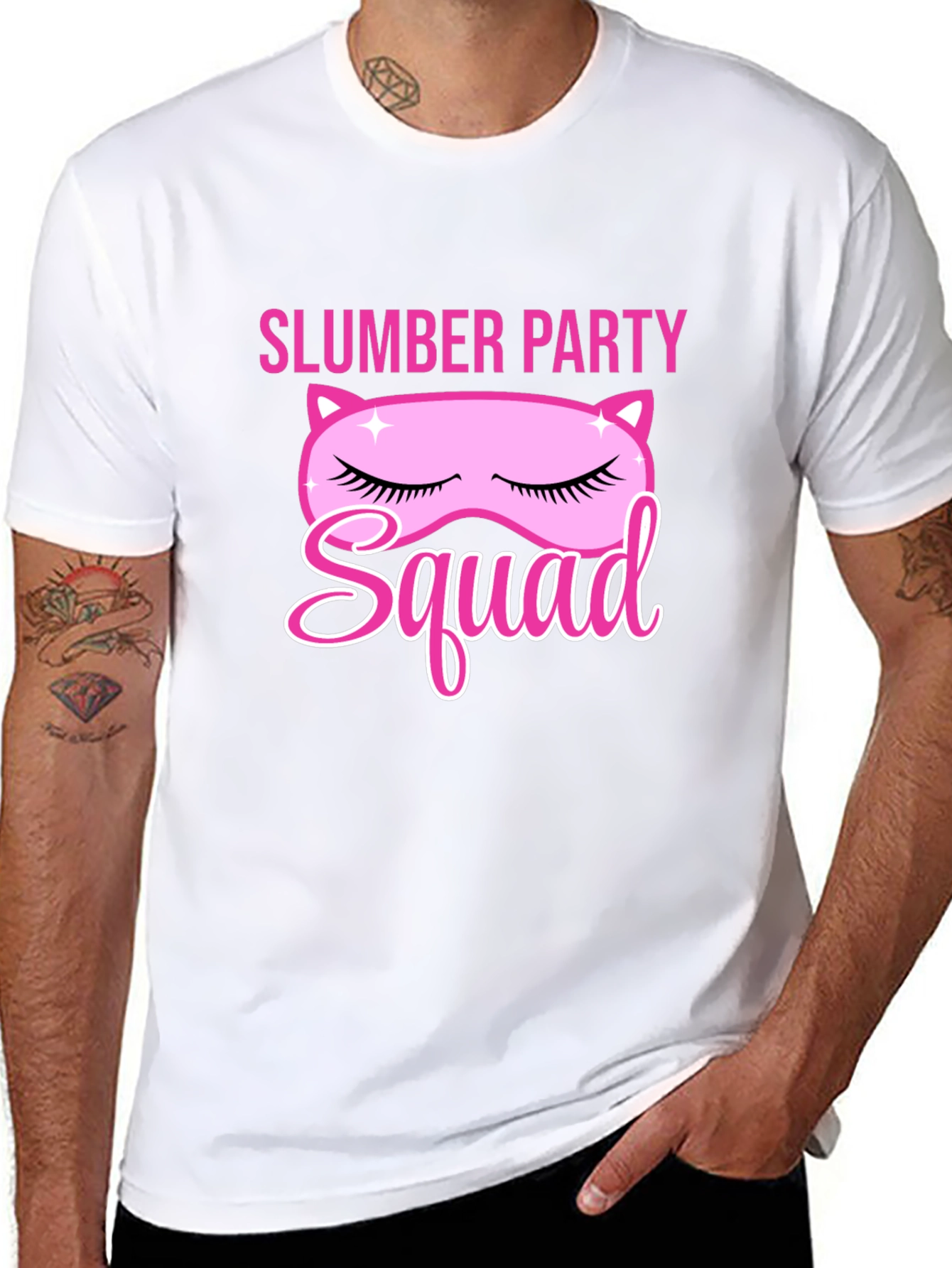 Slumber Party Squad T-Shirt: Fun Sleepover Tee