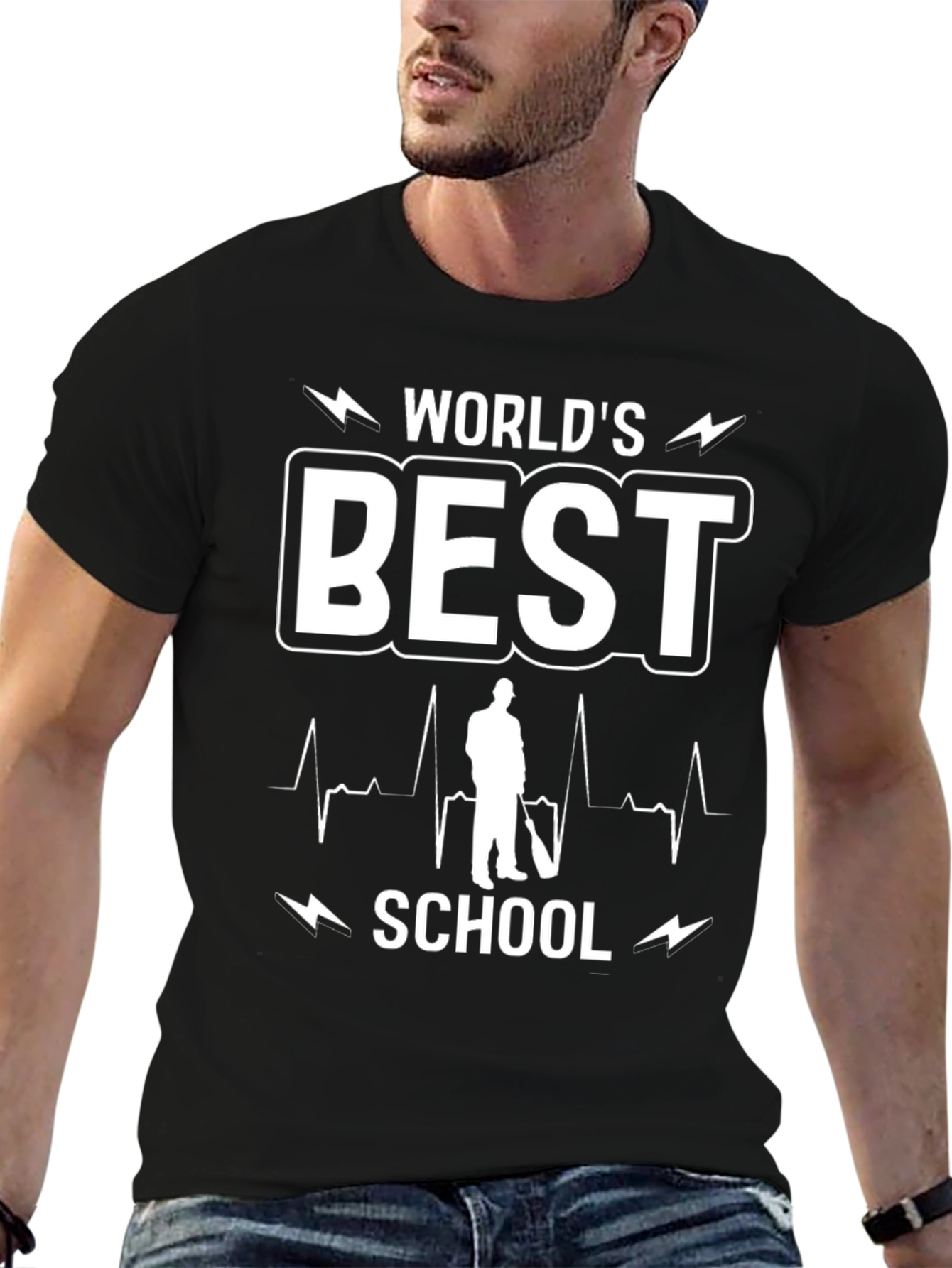 Worlds Best School Janitor T-Shirt
