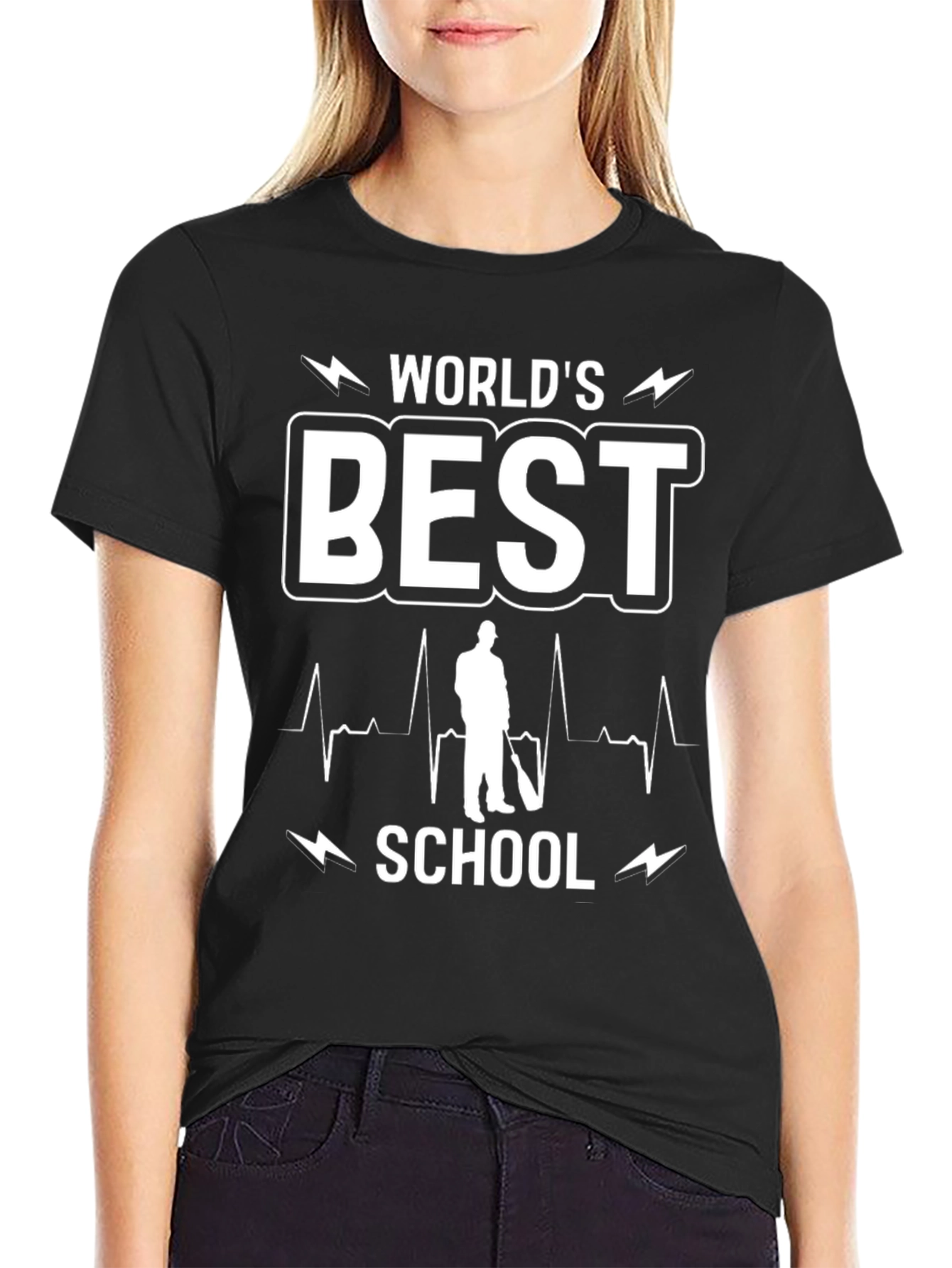 Worlds Best School Janitor T-Shirt