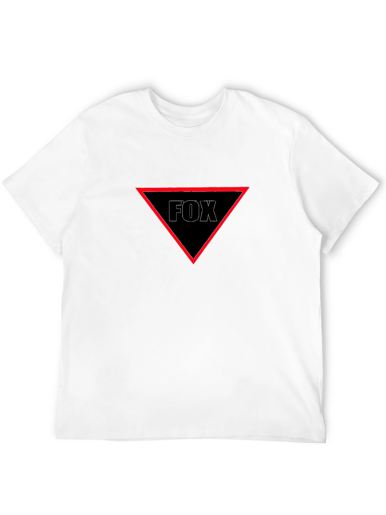 FOX Triangle Graphic Tee - Mens Black T-Shirt
