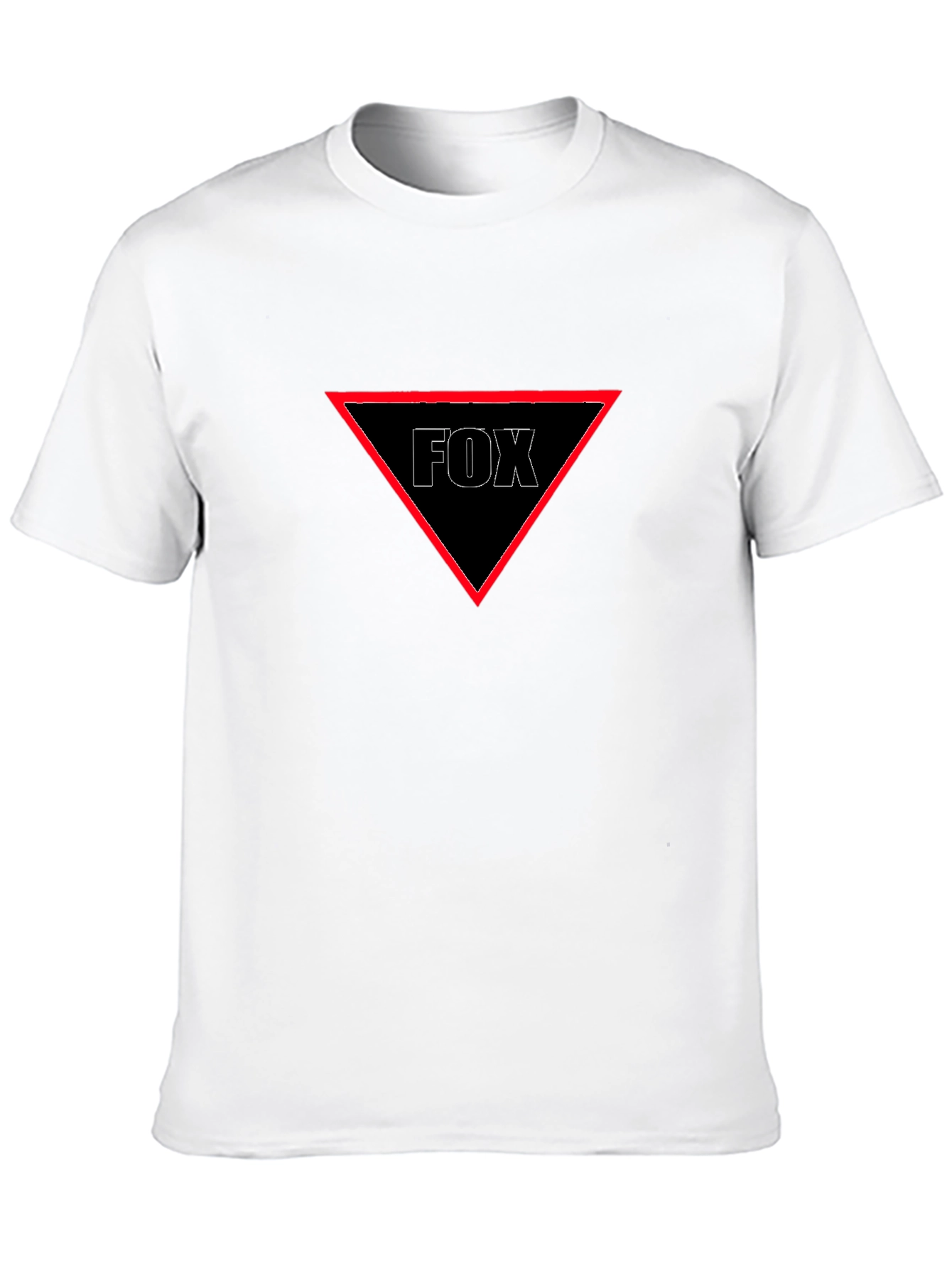 FOX Triangle Graphic Tee - Mens Black T-Shirt