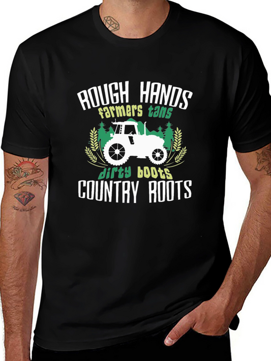 Rough Hands Country Roots Graphic Tee