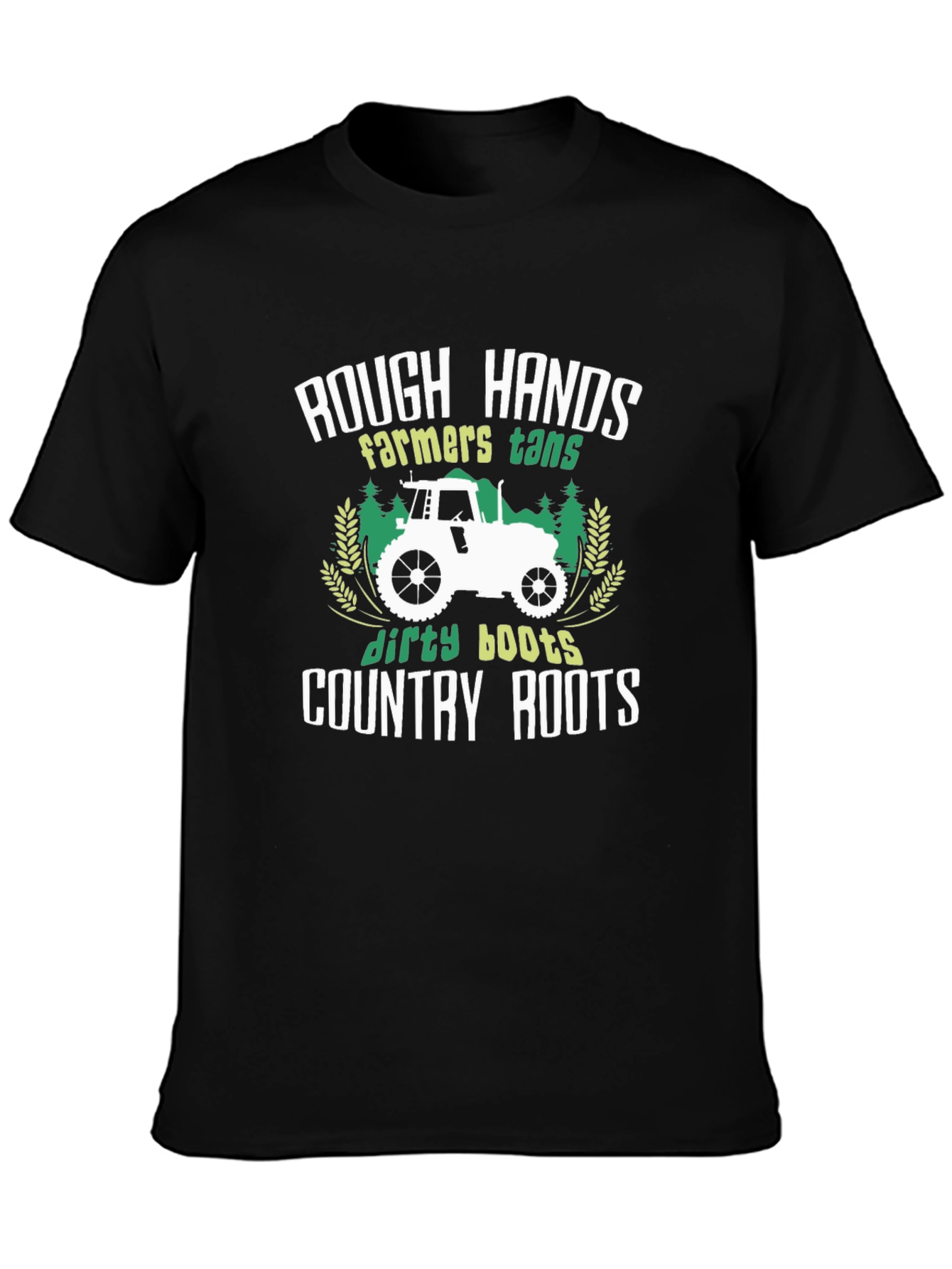 Rough Hands Country Roots Graphic Tee