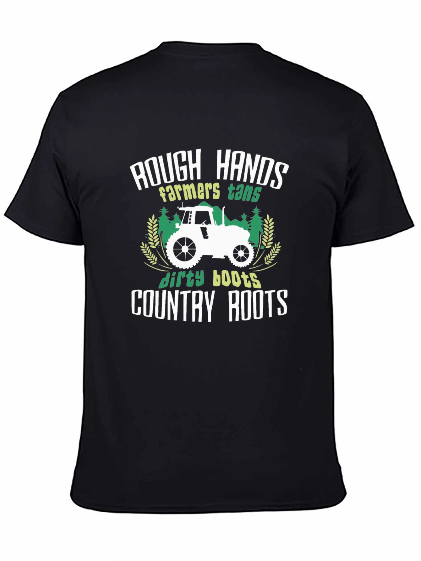 Rough Hands Country Roots Graphic Tee