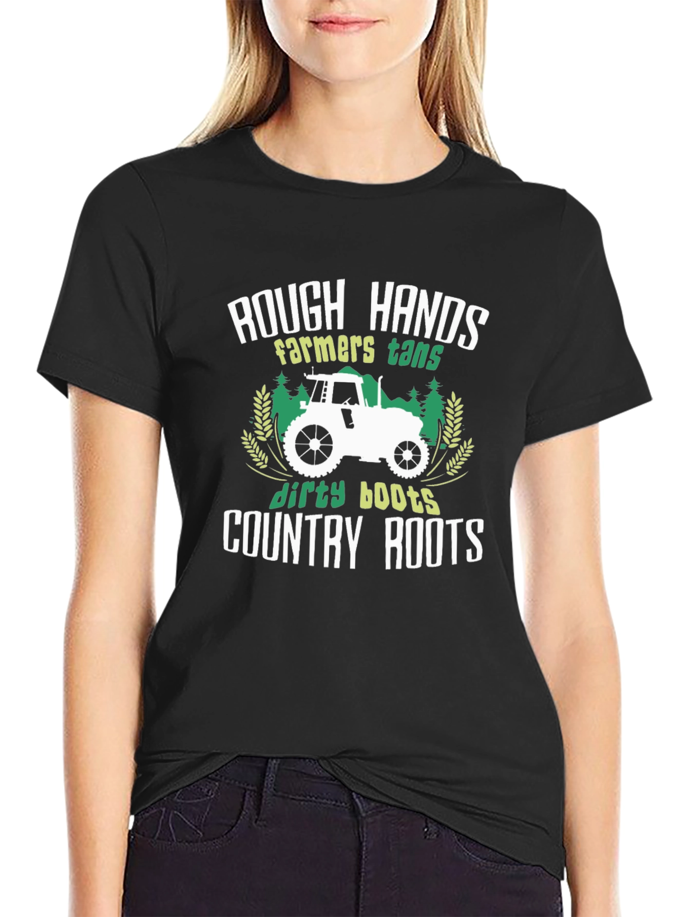 Rough Hands Country Roots Graphic Tee