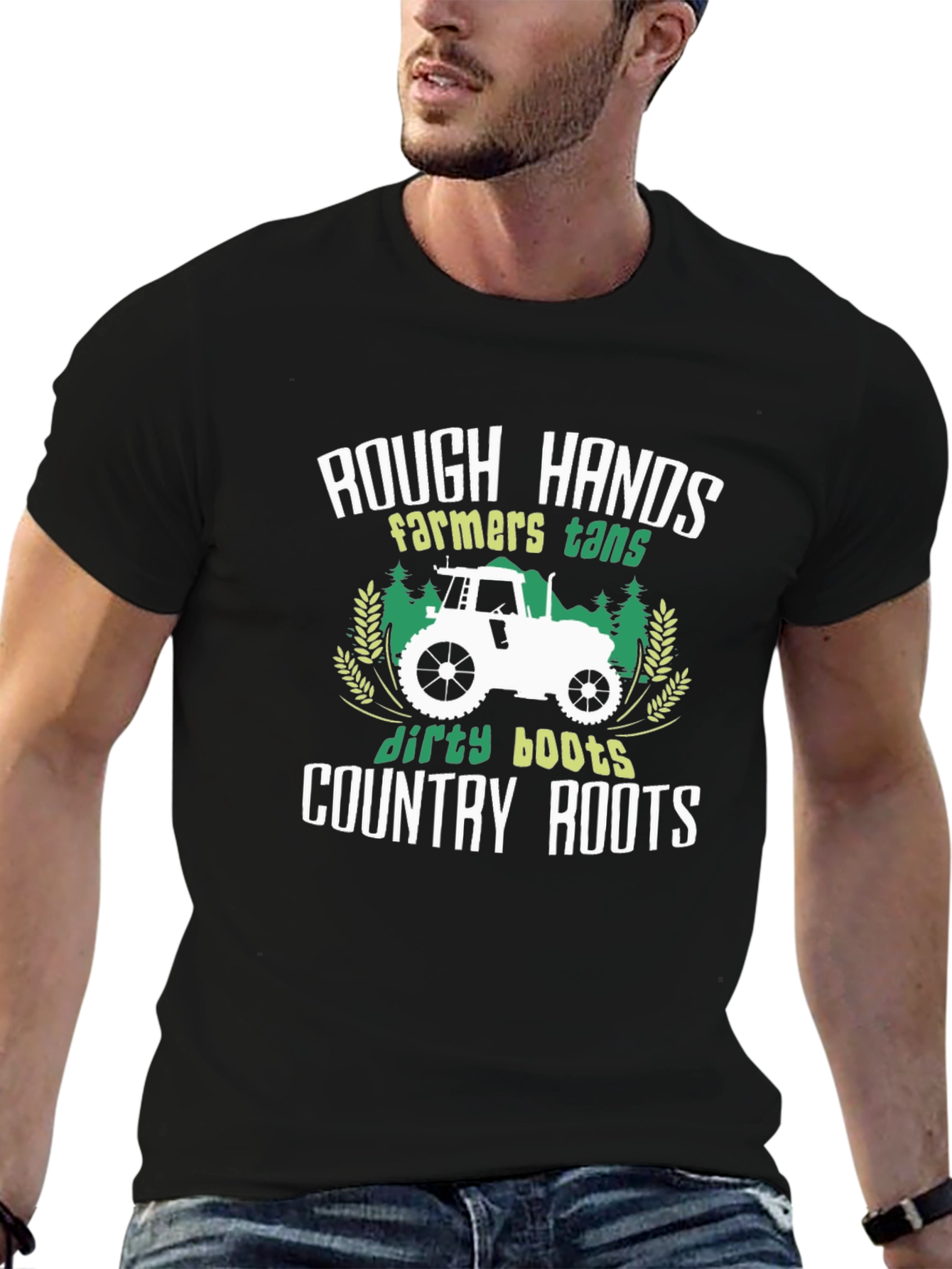 Rough Hands Country Roots Graphic Tee