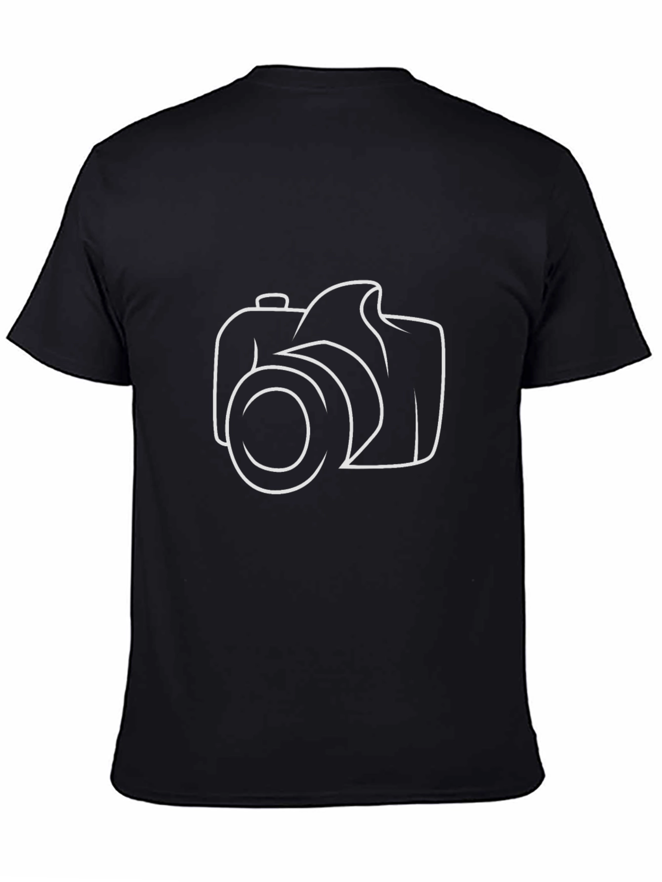 Camera Graphic Black T-Shirt