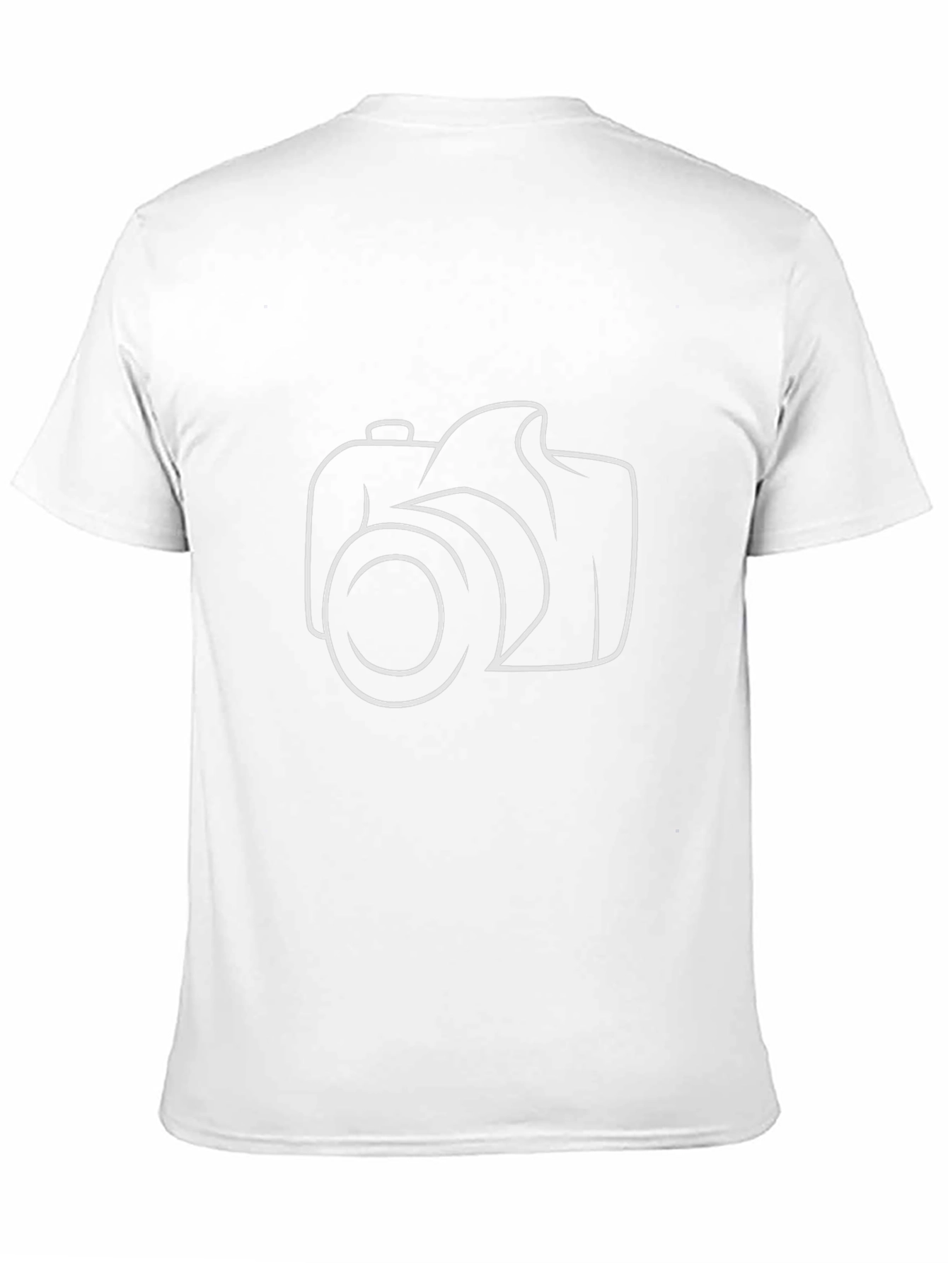 Camera Graphic Black T-Shirt