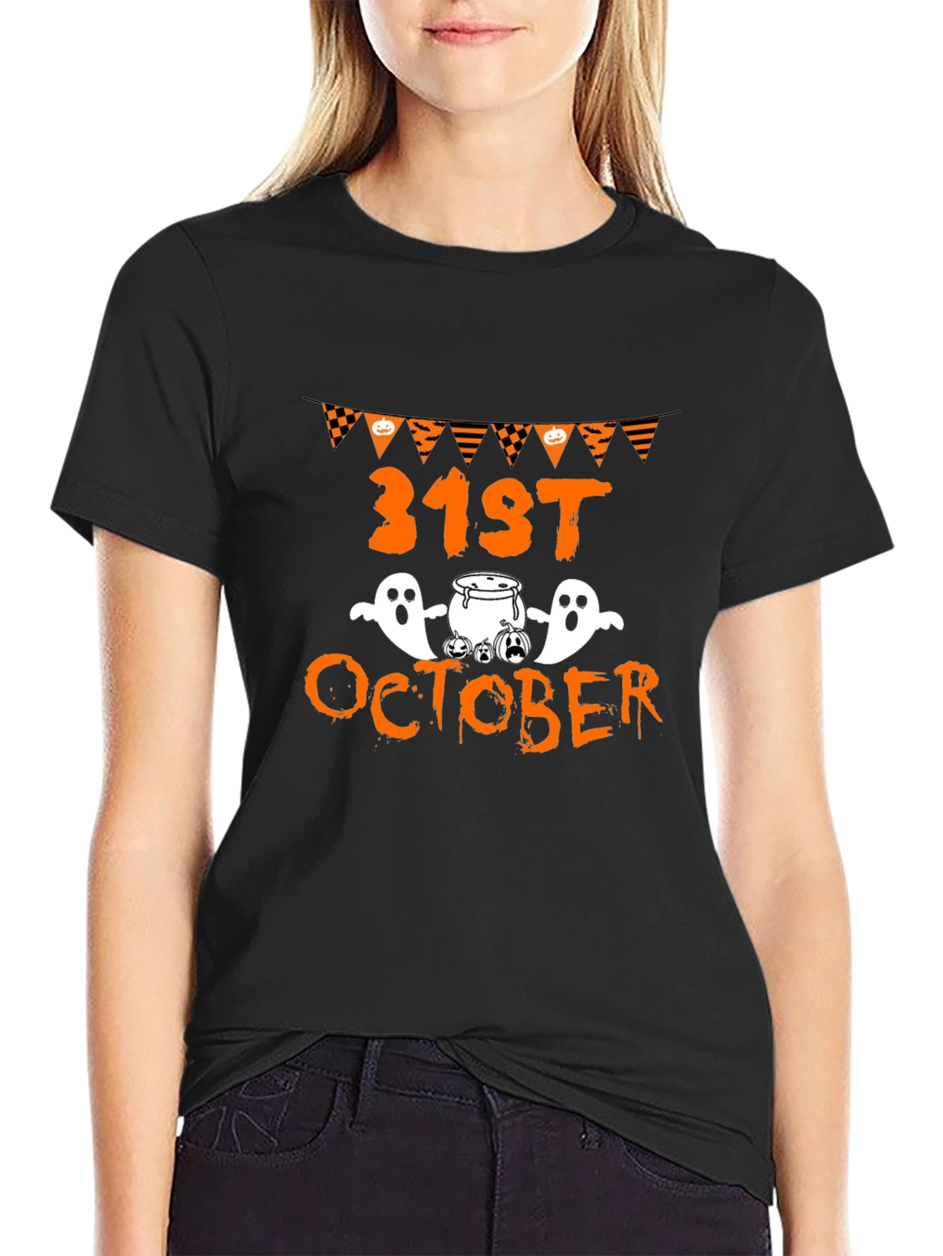 Halloween 31st October Black T-Shirt