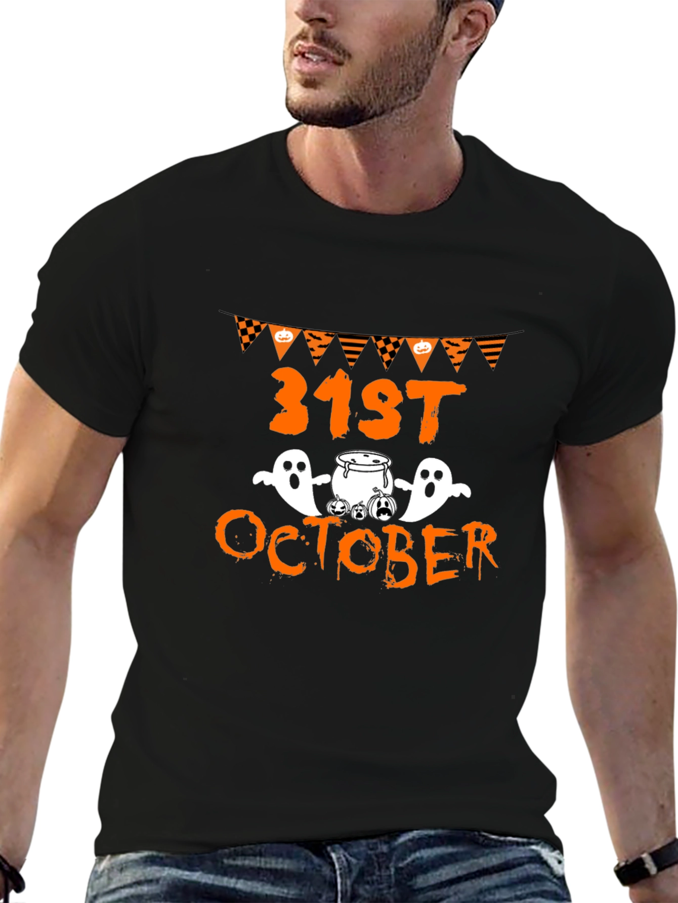 Halloween 31st October Black T-Shirt