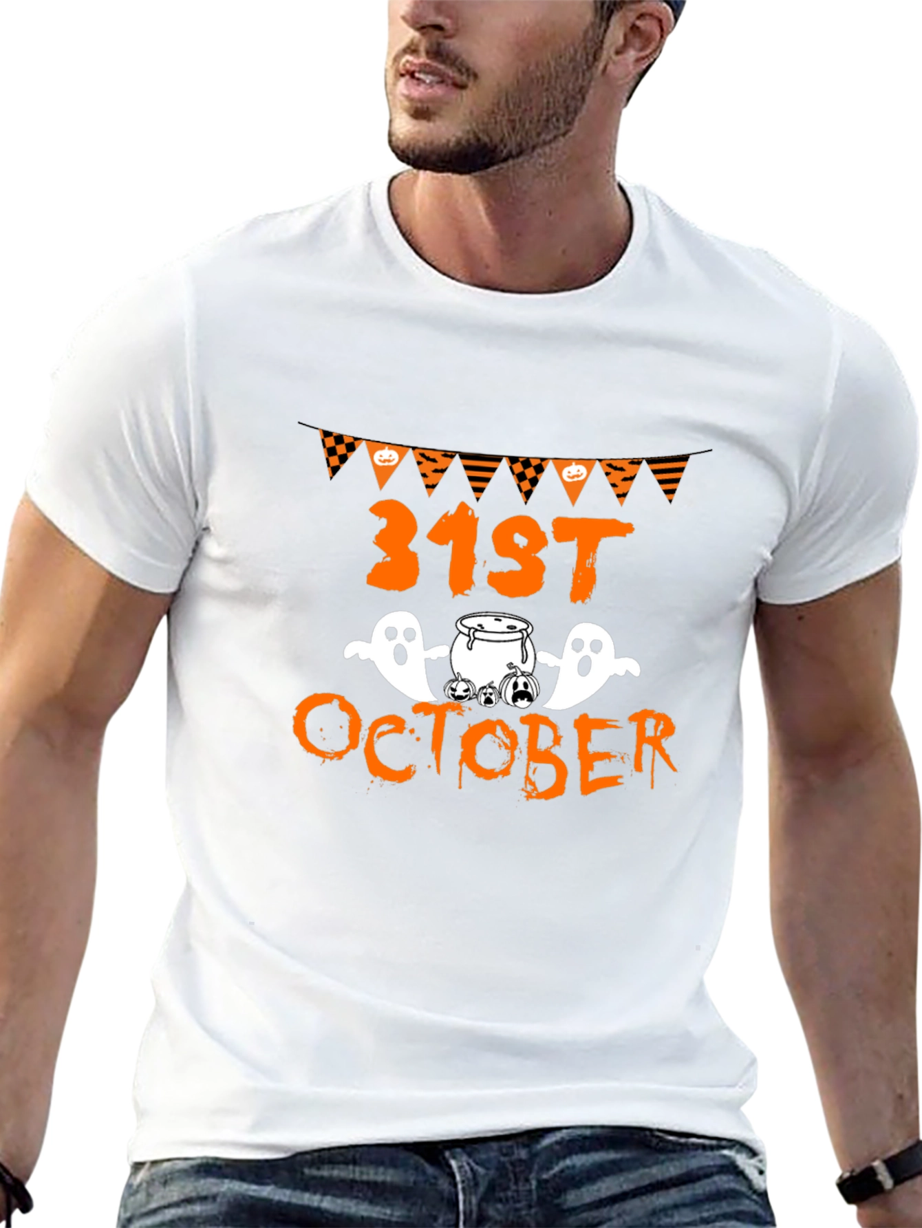 Halloween 31st October Black T-Shirt