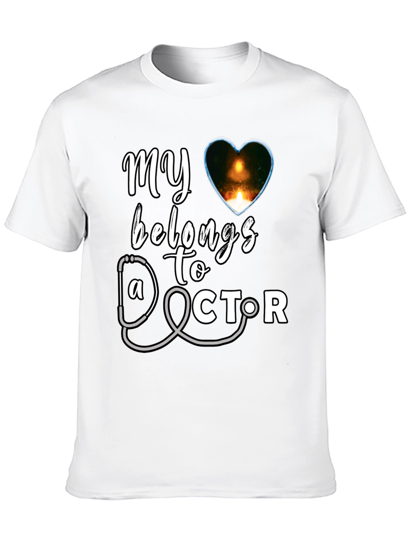 My Heart Belongs to a Doctor T-Shirt