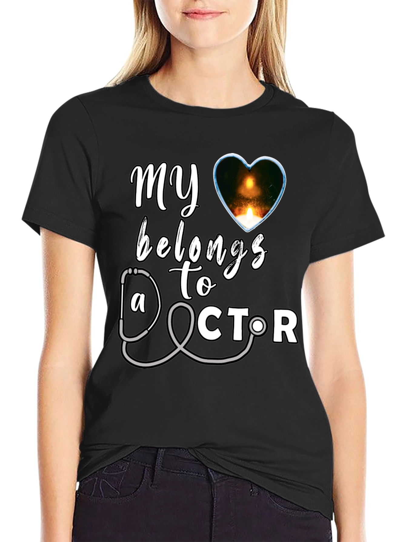 My Heart Belongs to a Doctor T-Shirt