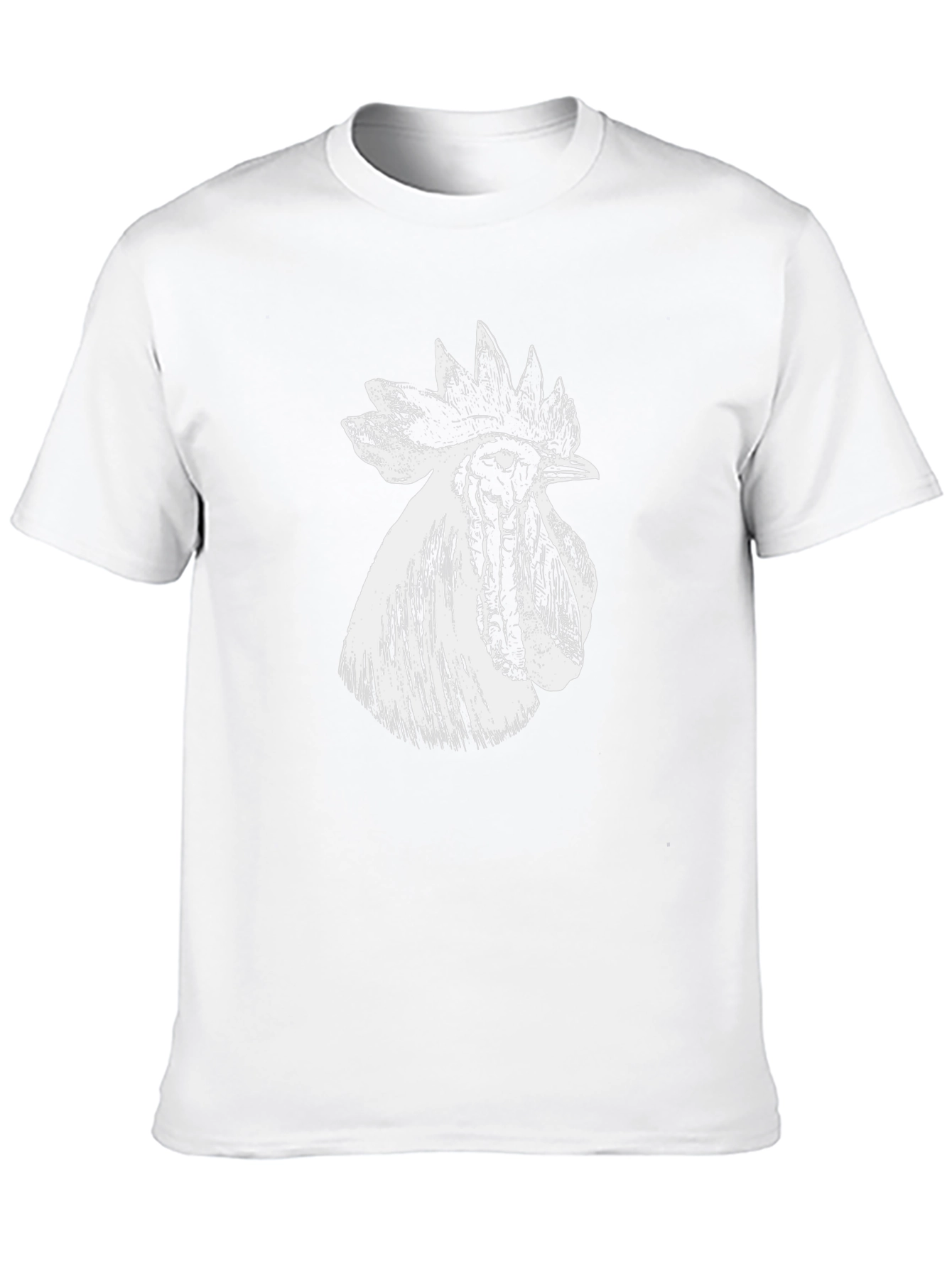 Rooster Graphic Black T-Shirt - Bold Farm Style