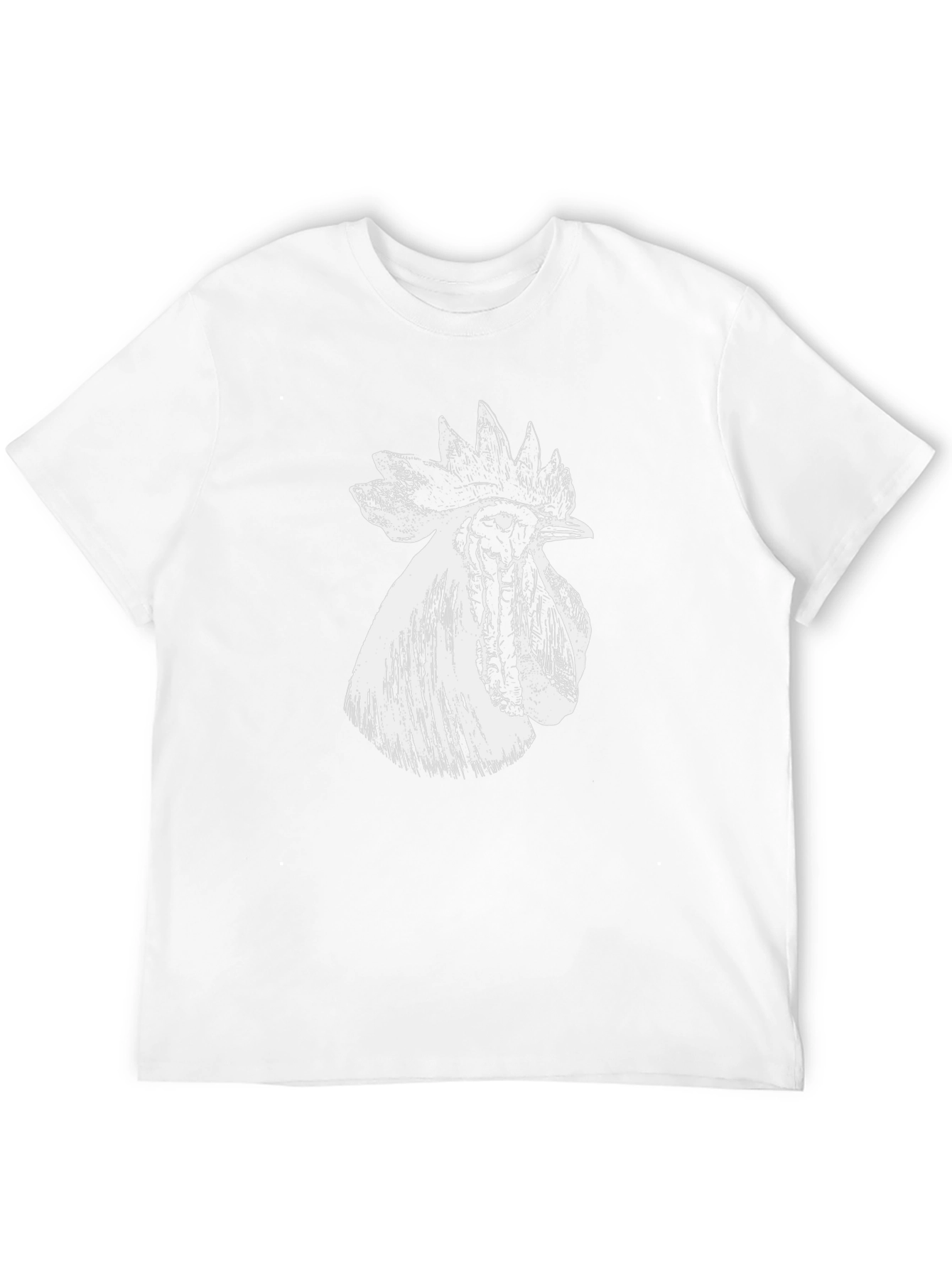 Rooster Graphic Black T-Shirt - Bold Farm Style